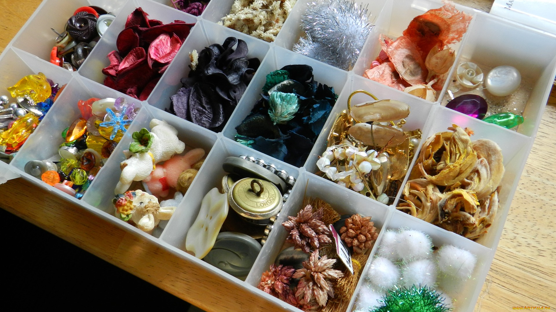 разное, ремесла, , поделки, , рукоделие, пуговицы, коробка, набор