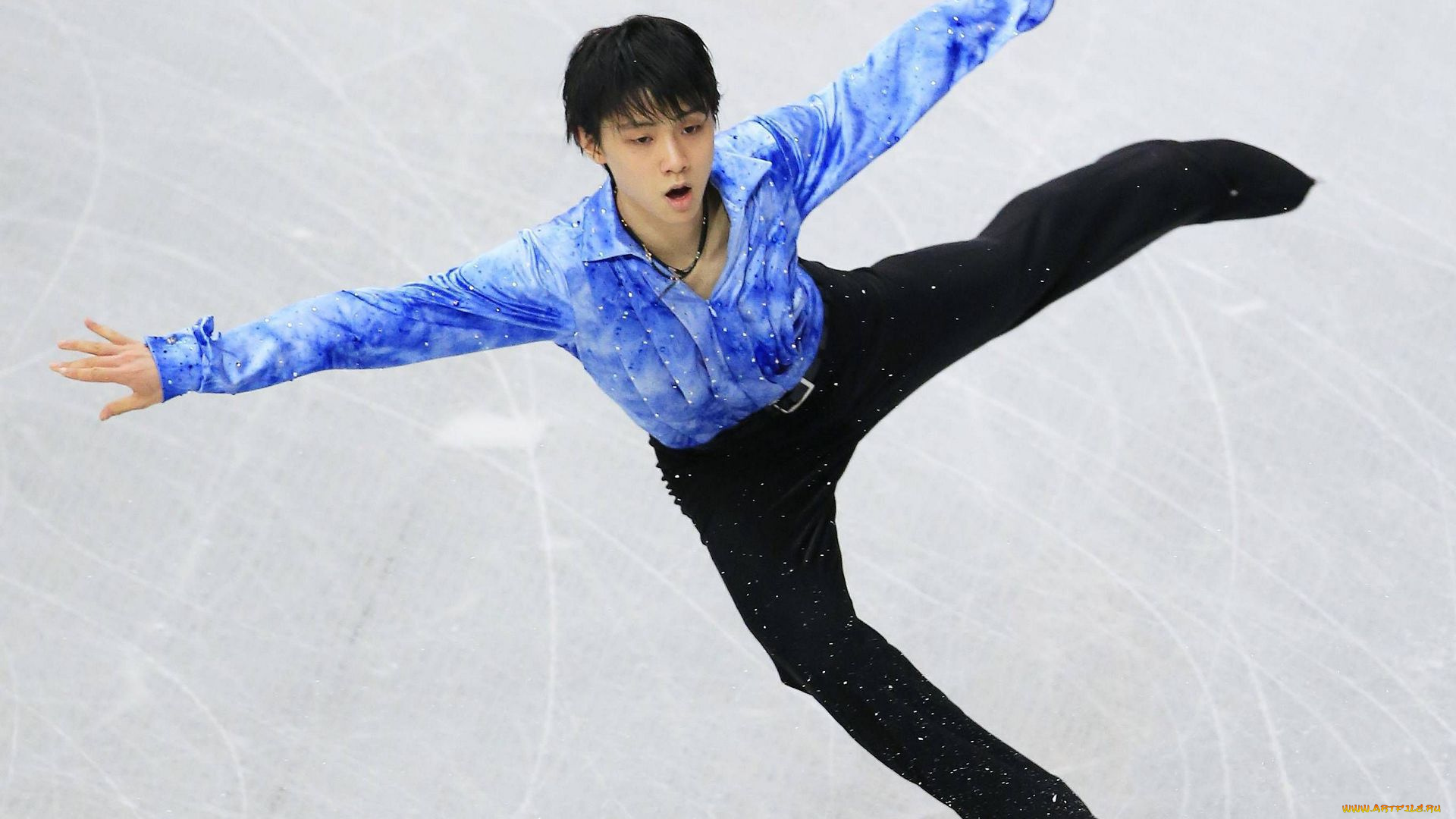 спорт, фигурное, катание, парень, выступление