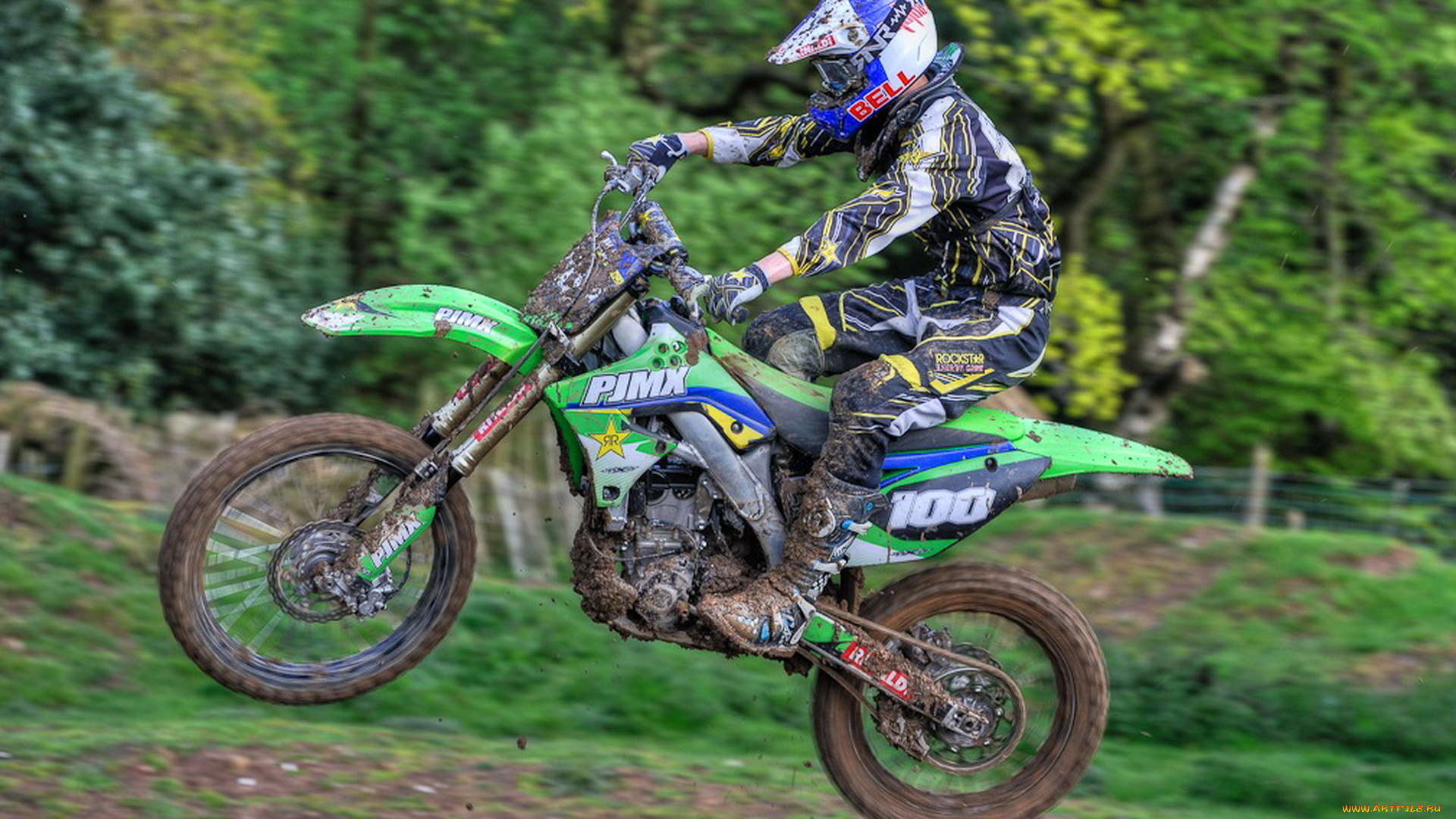 спорт, мотоспорт, человек, шлем, растения