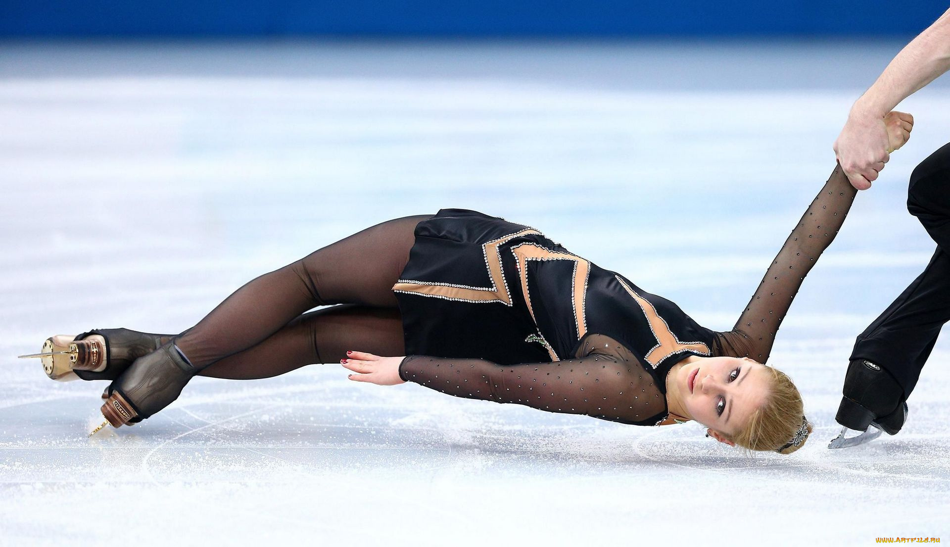 спорт, фигурное, катание, девушка, выступление