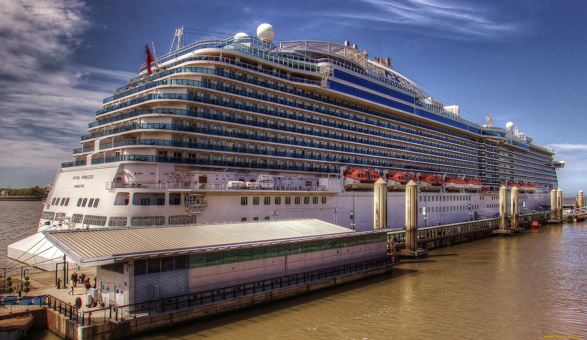 корабли, лайнеры, круиз, лайнер