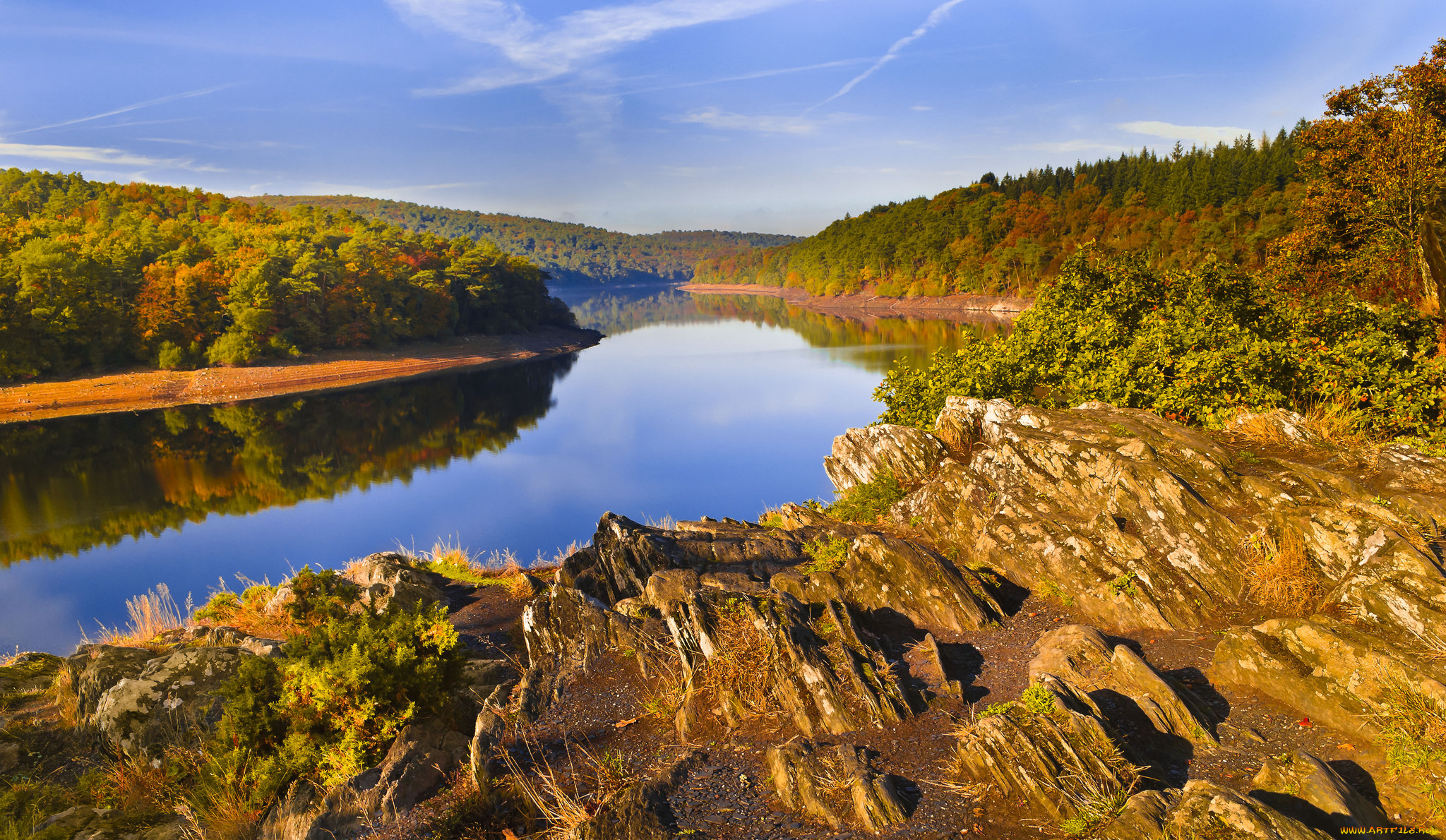 природа, реки, озера, простор