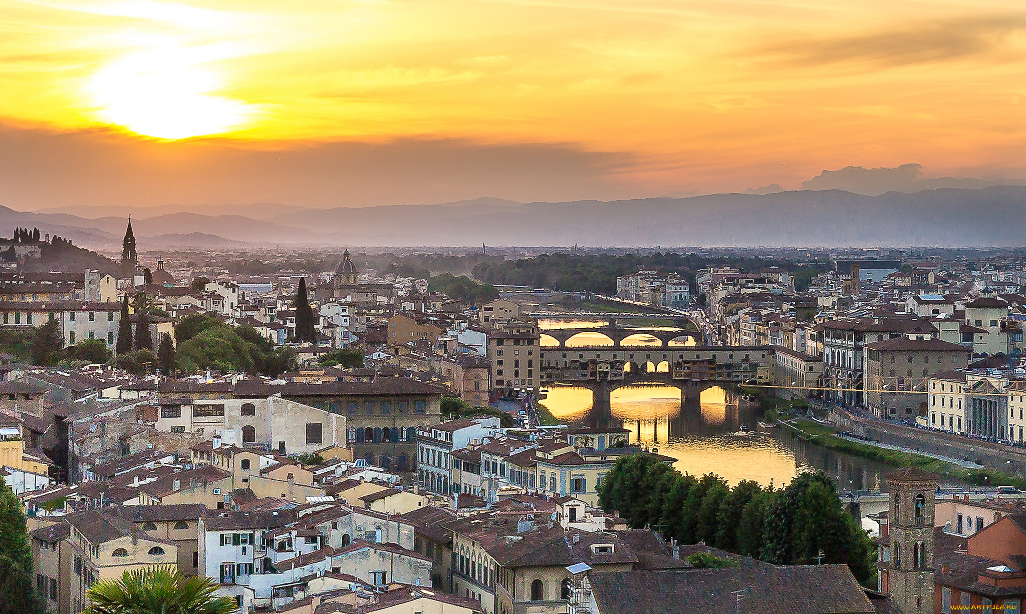 florence, города, флоренция, , италия, простор