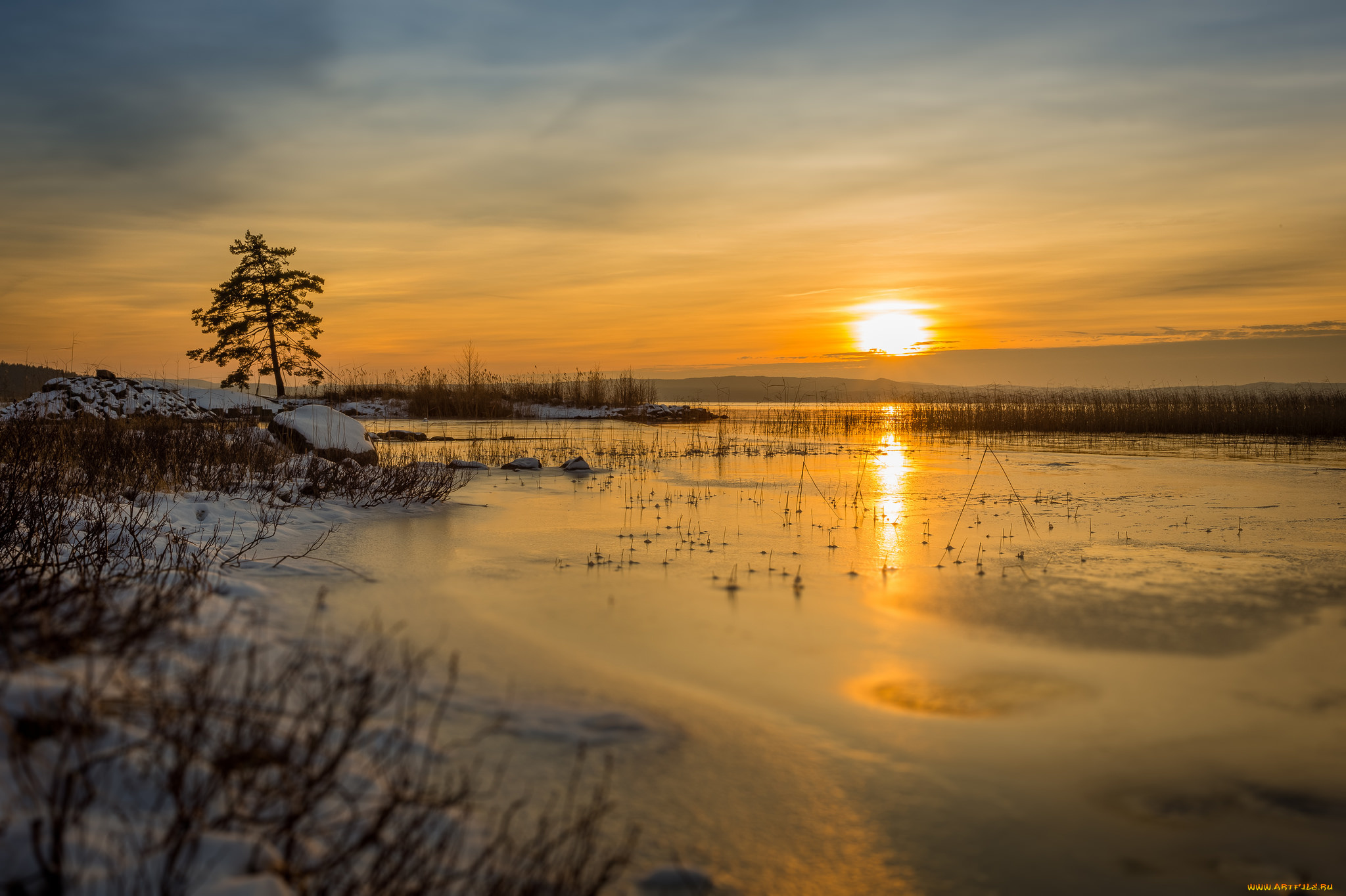 природа, восходы, закаты, простор