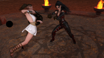 Картинка 3д+графика фантазия+ fantasy фон взгляд девушки