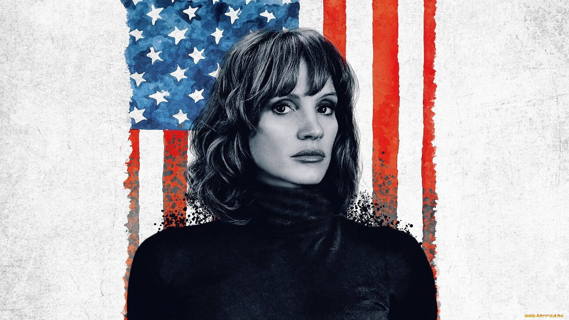 кино, фильмы, the, 355, женщина, свитер, флаг