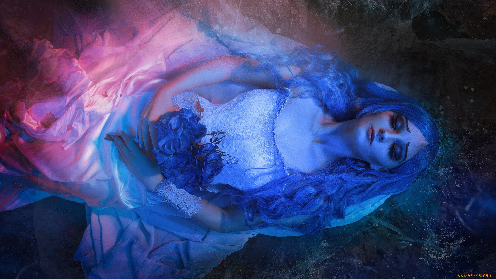 девушки, kirdjava, невеста, букет, образ, костюм