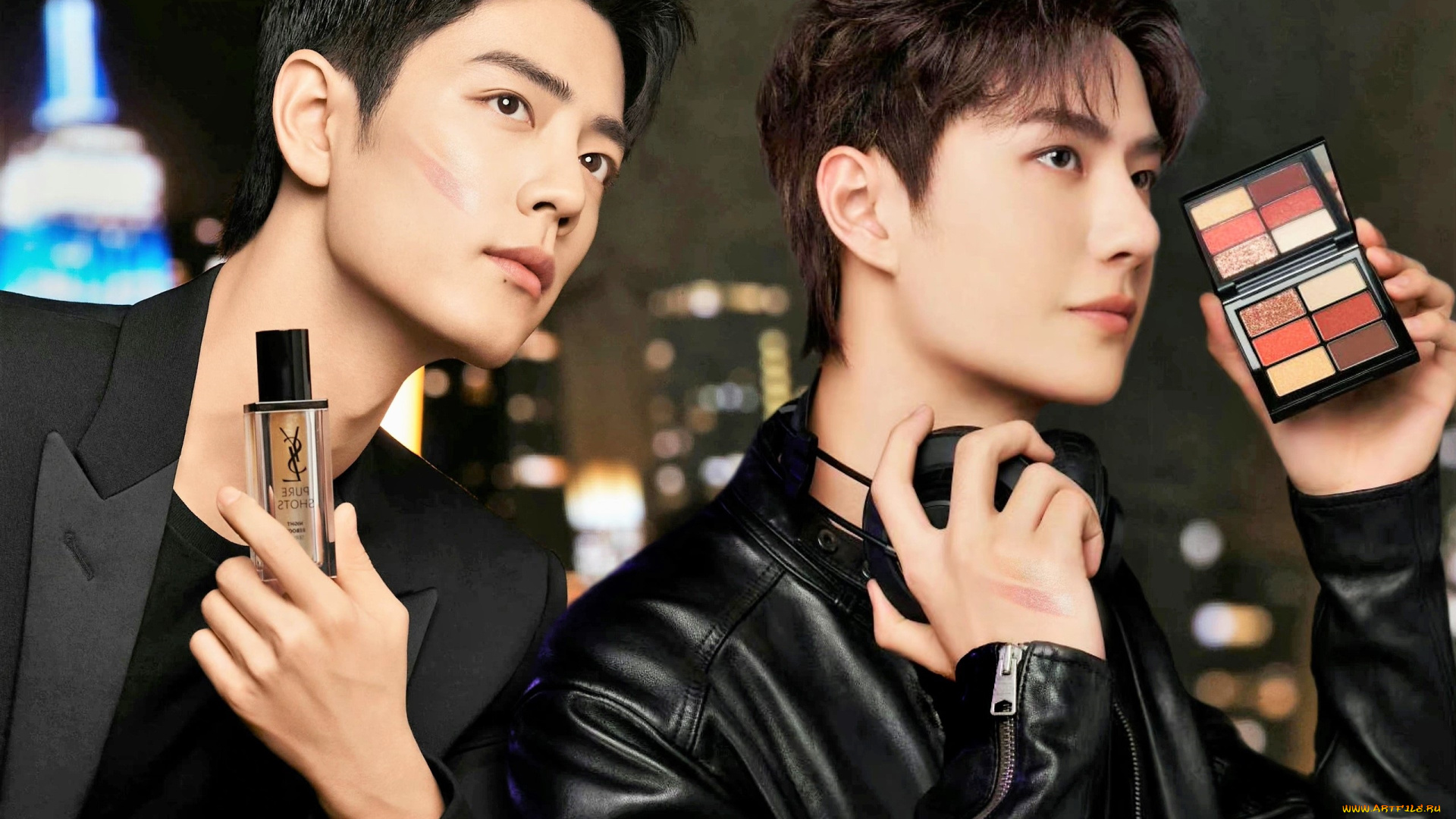 разное, компьютерный, дизайн, сяо, чжань, ван, ибо, косметика