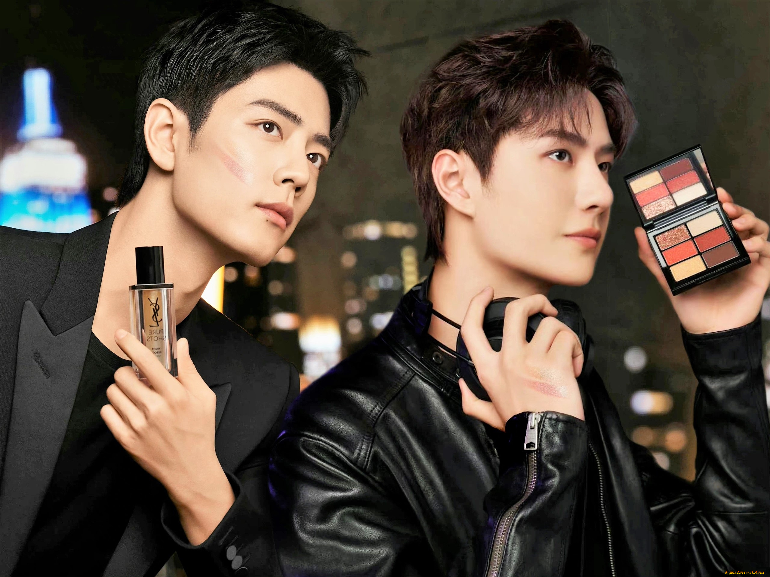 разное, компьютерный, дизайн, сяо, чжань, ван, ибо, косметика