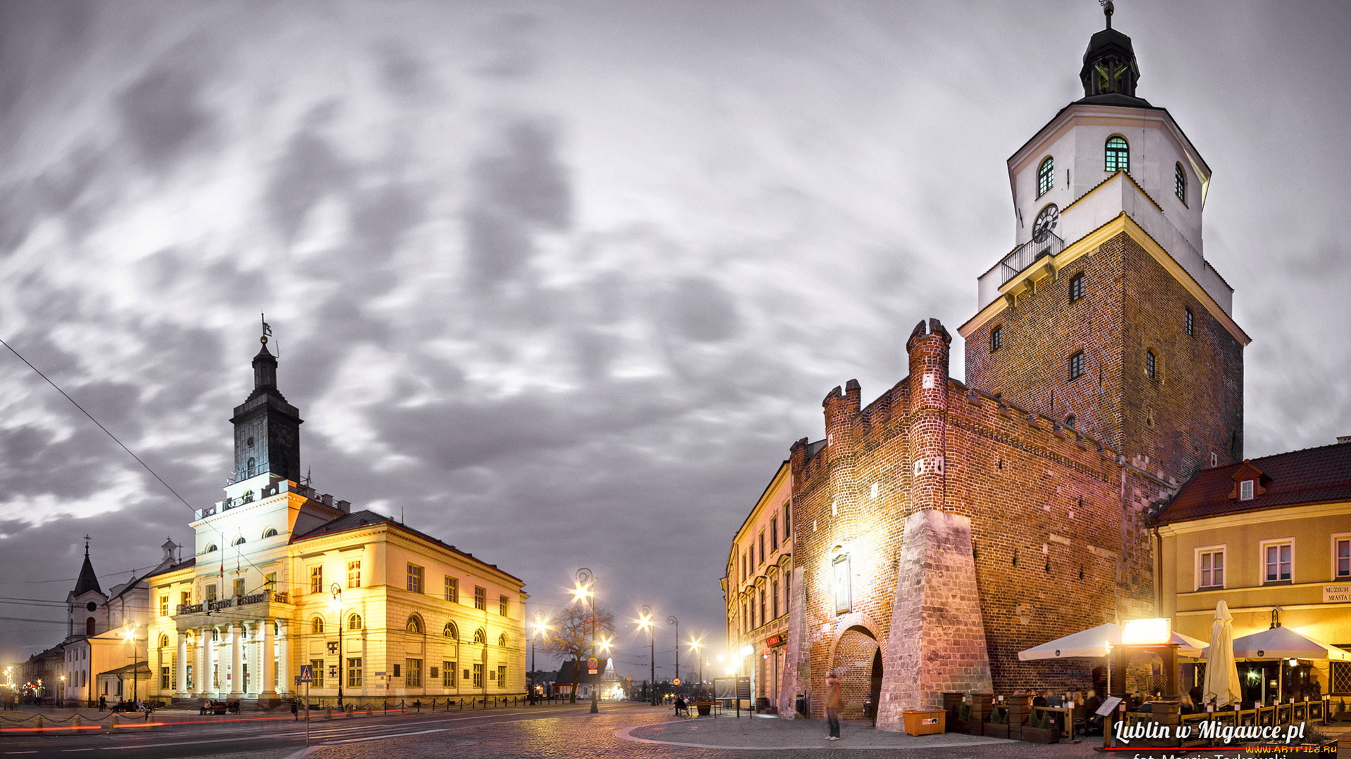 города, -, улицы, , площади, , набережные, люблин, польша, туризм, европа