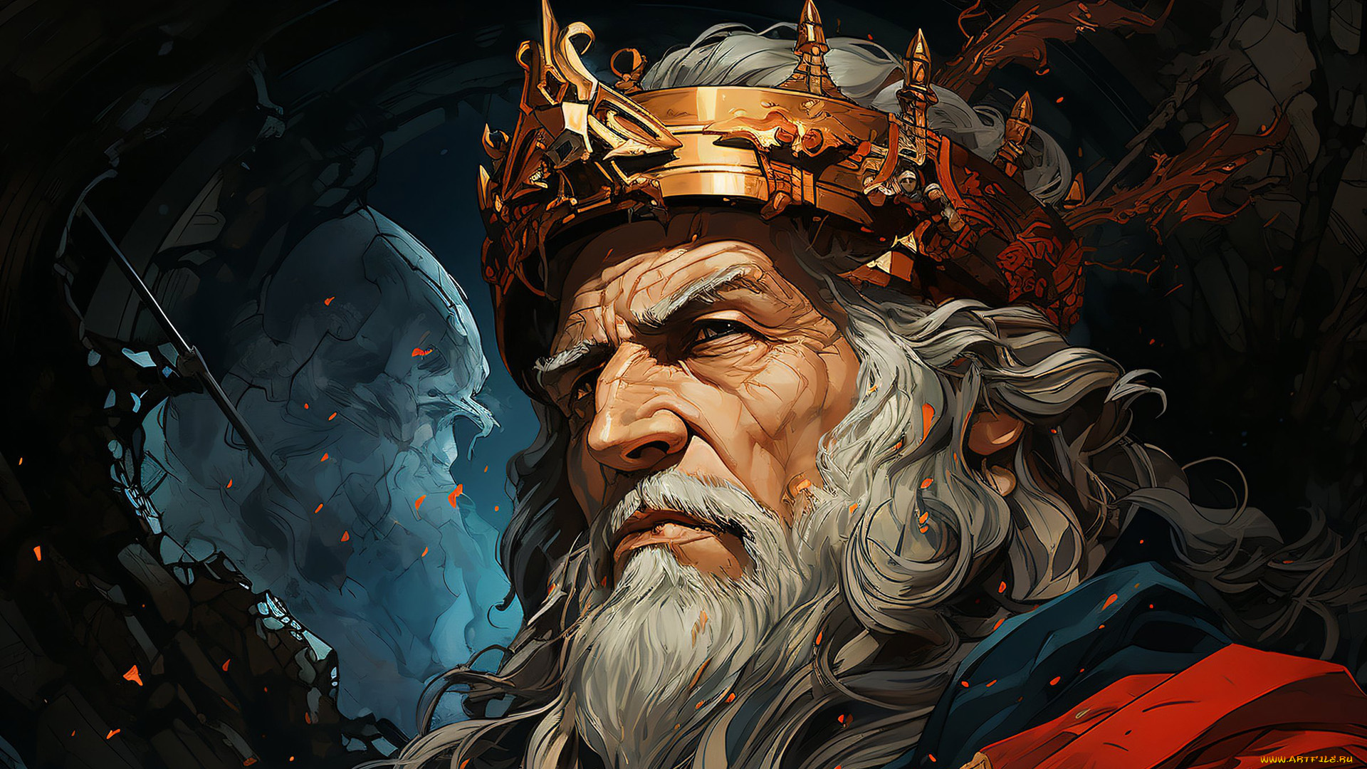 сказка, о, царе, салтане, от, нейросети, фэнтези, люди, нейросети, графика, нейроарт, ai, art, нейронные, сети, рисунки, нейро, искусство