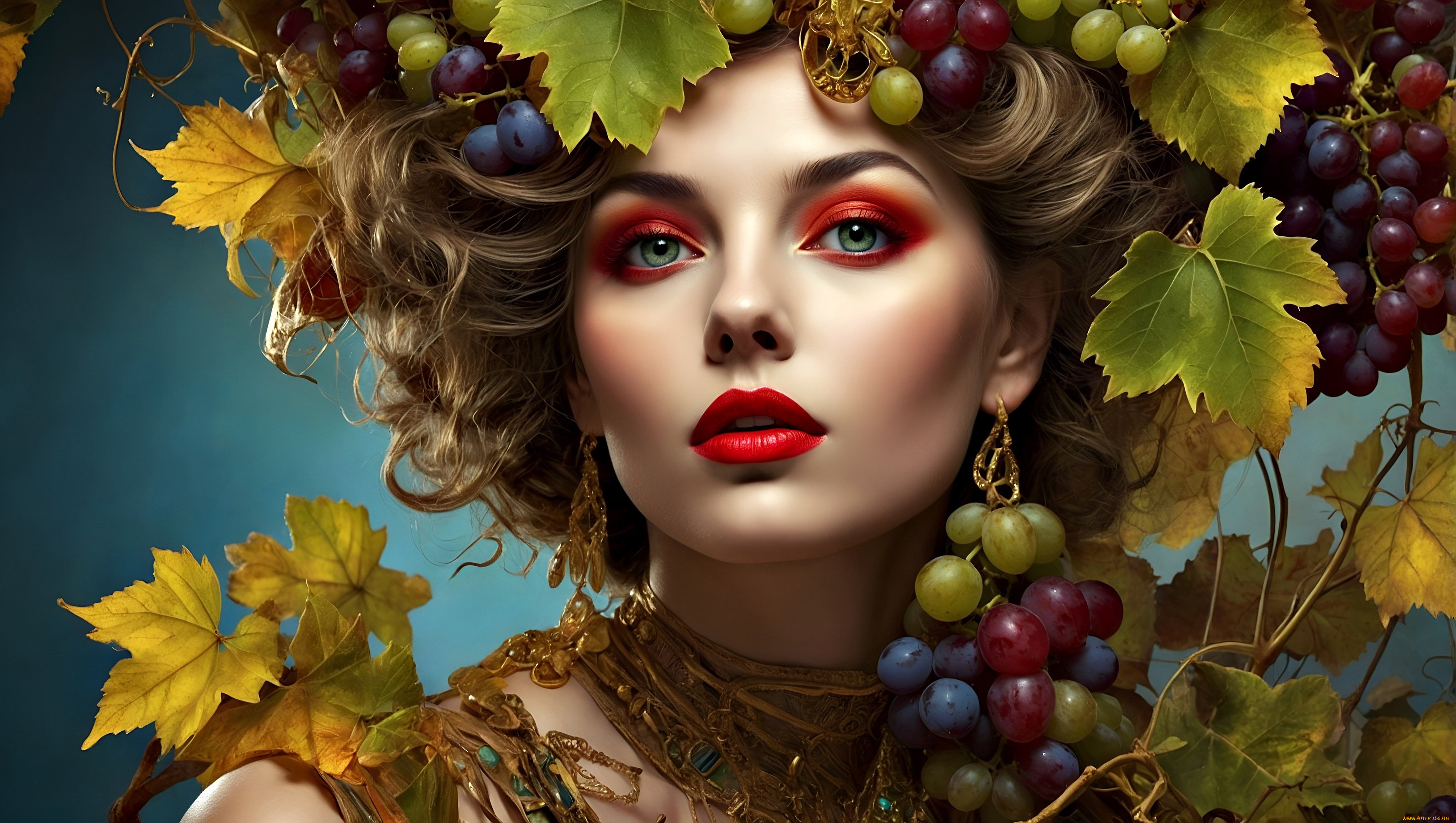 бестия, 3д, графика, портрет, , portraits, взгляд, девушка, поза, портрет, ии-арт, нейросеть