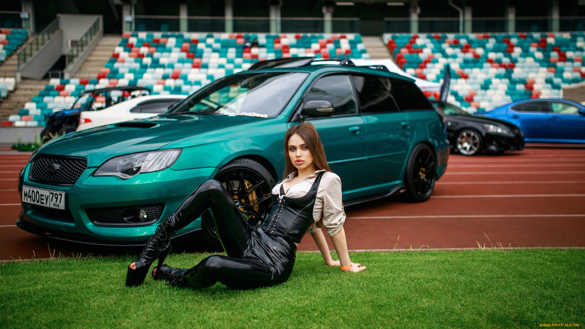 автомобили, -авто, с, девушками, красивая, девушка