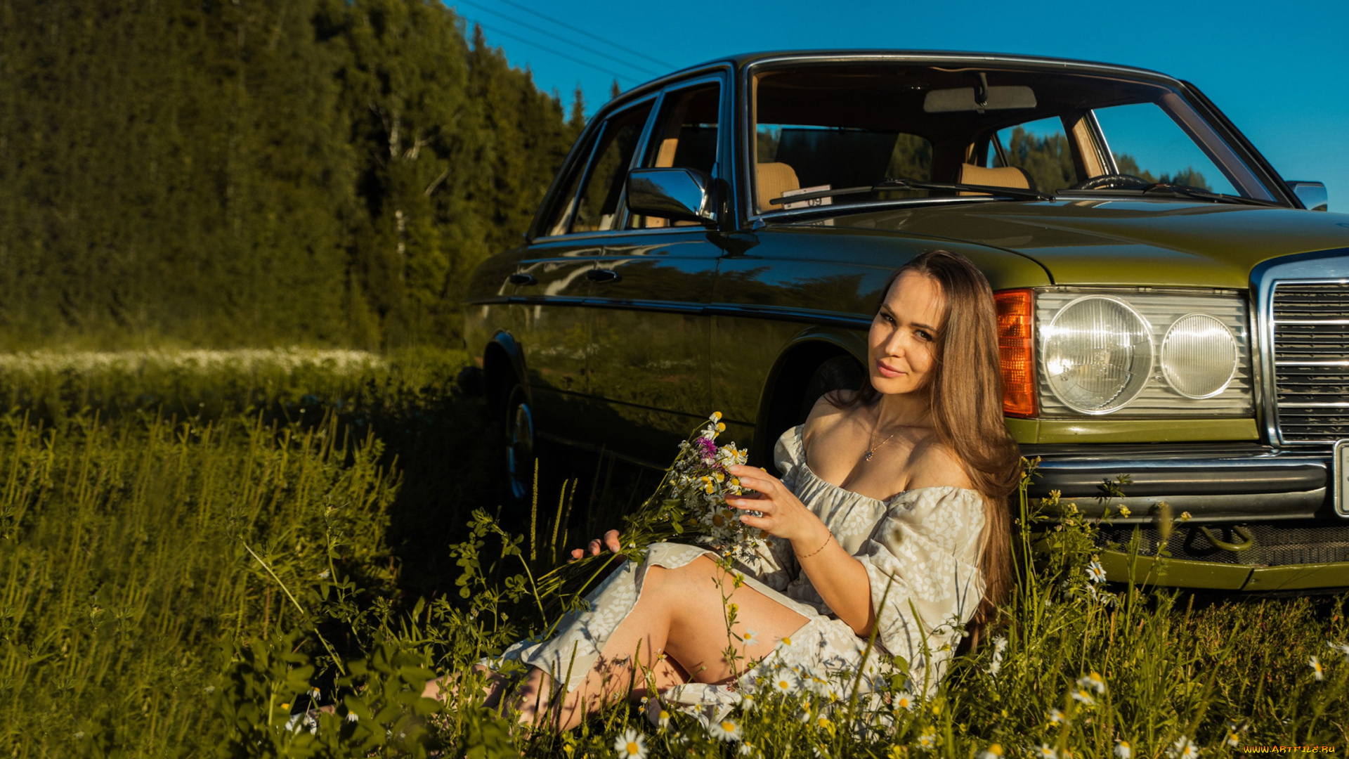 автомобили, -авто, с, девушками, красивая, девушка