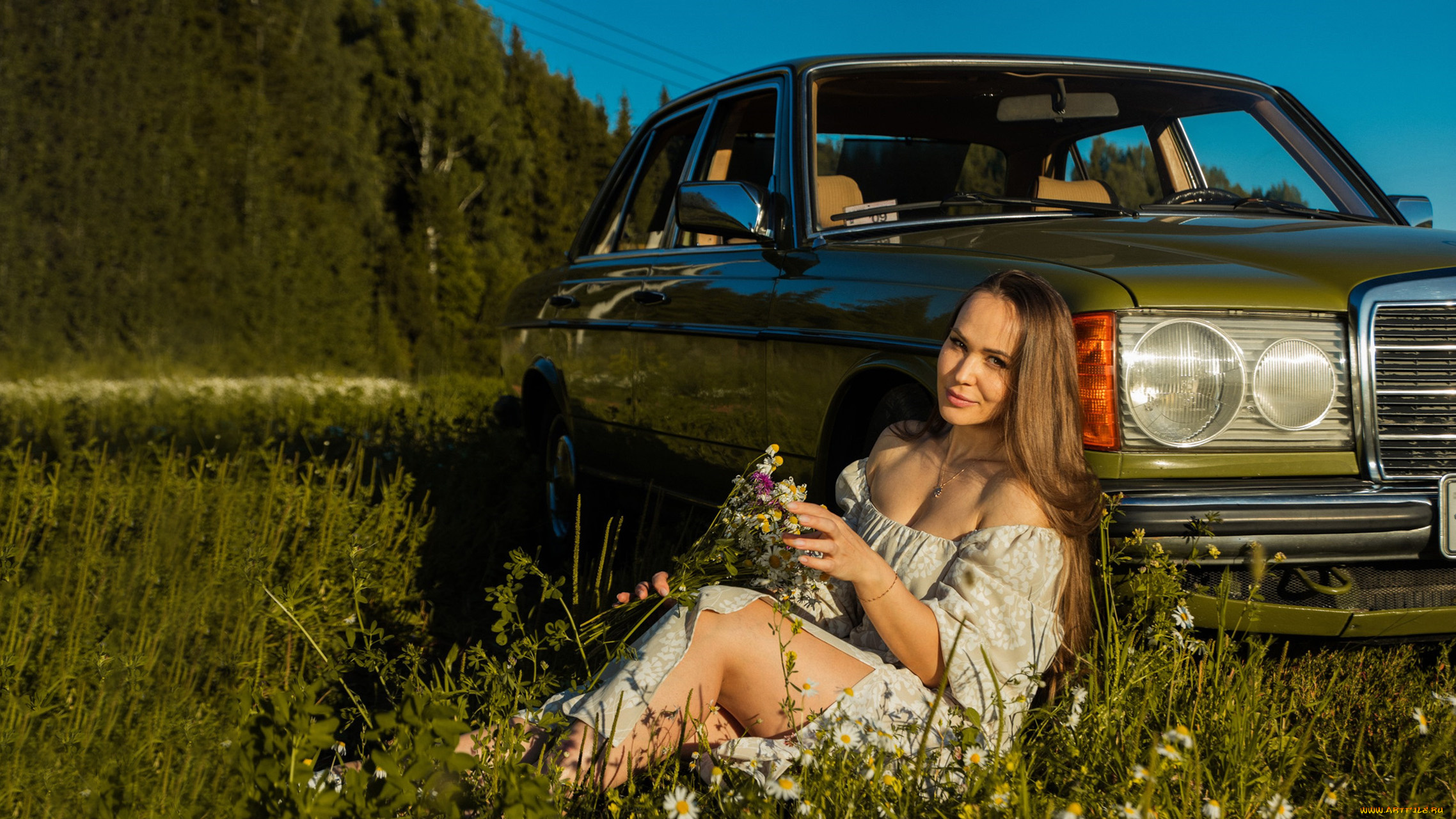 автомобили, -авто, с, девушками, красивая, девушка