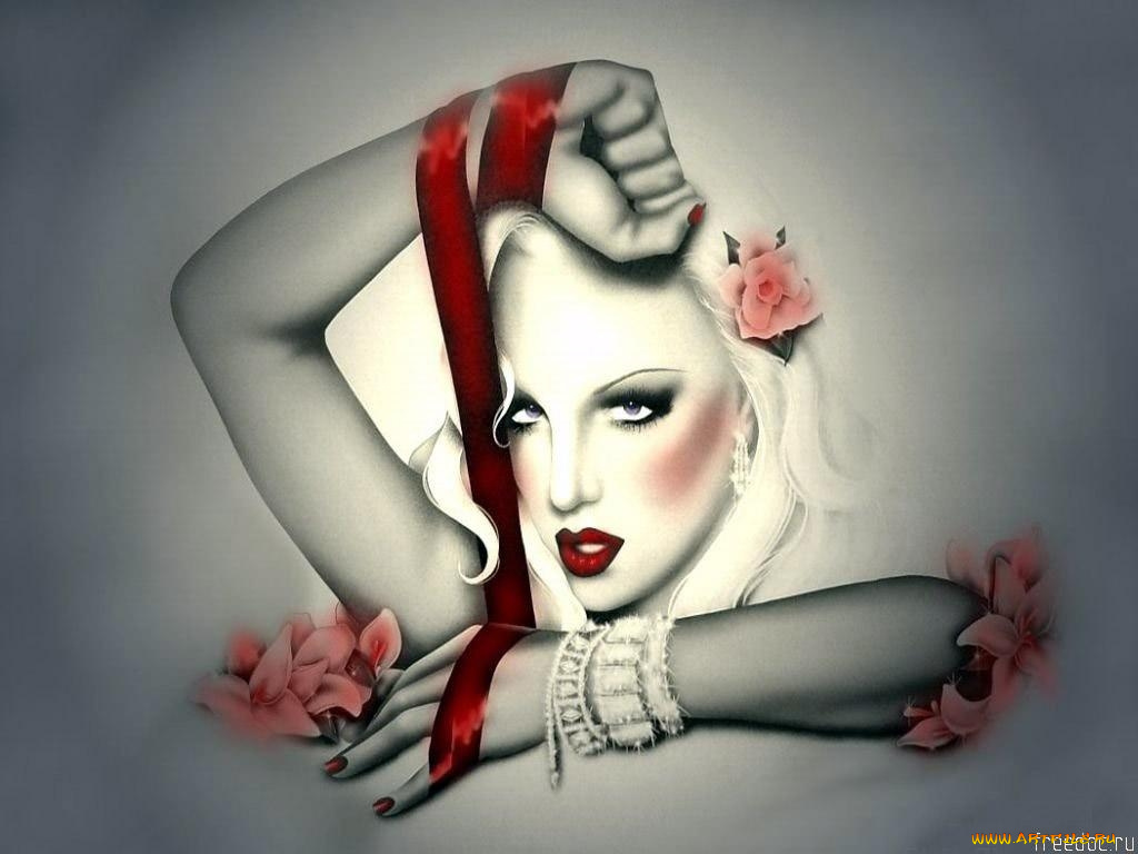 рисованные, люди