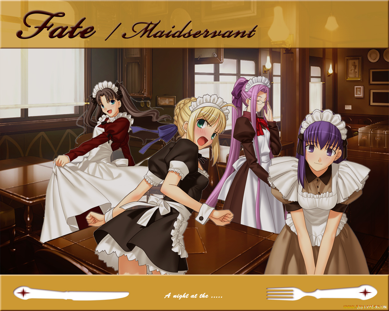 аниме, fate, stay, night