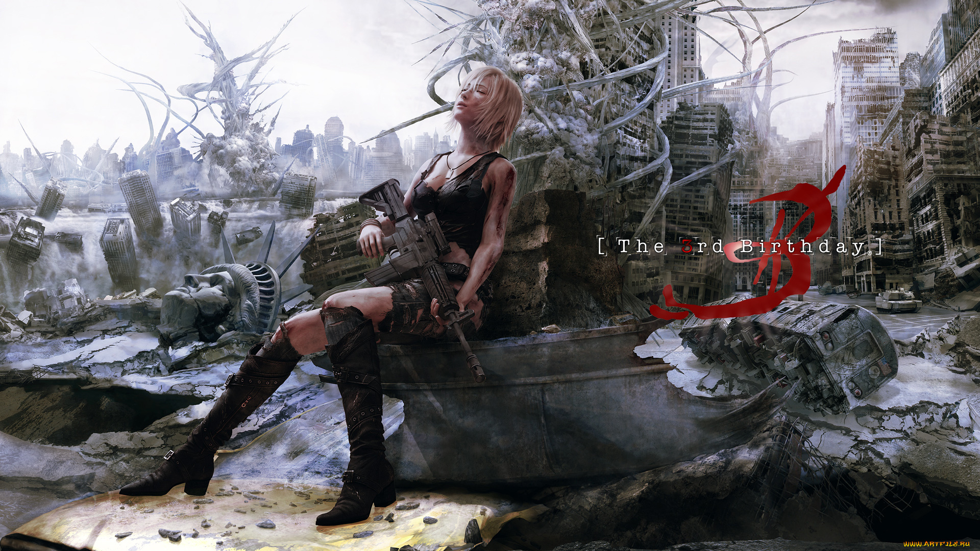 parasite, eve, 3rd, birthday, artwork, видео, игры, the