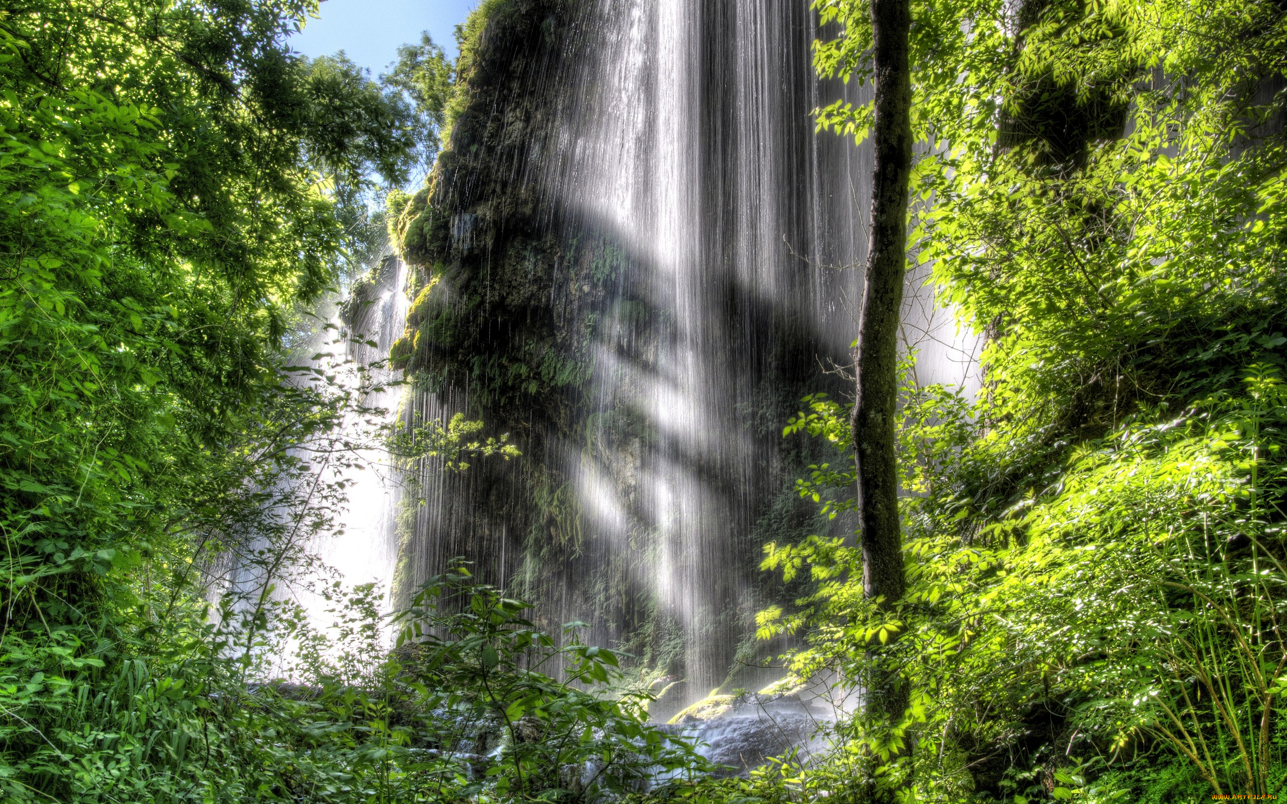 природа, водопады