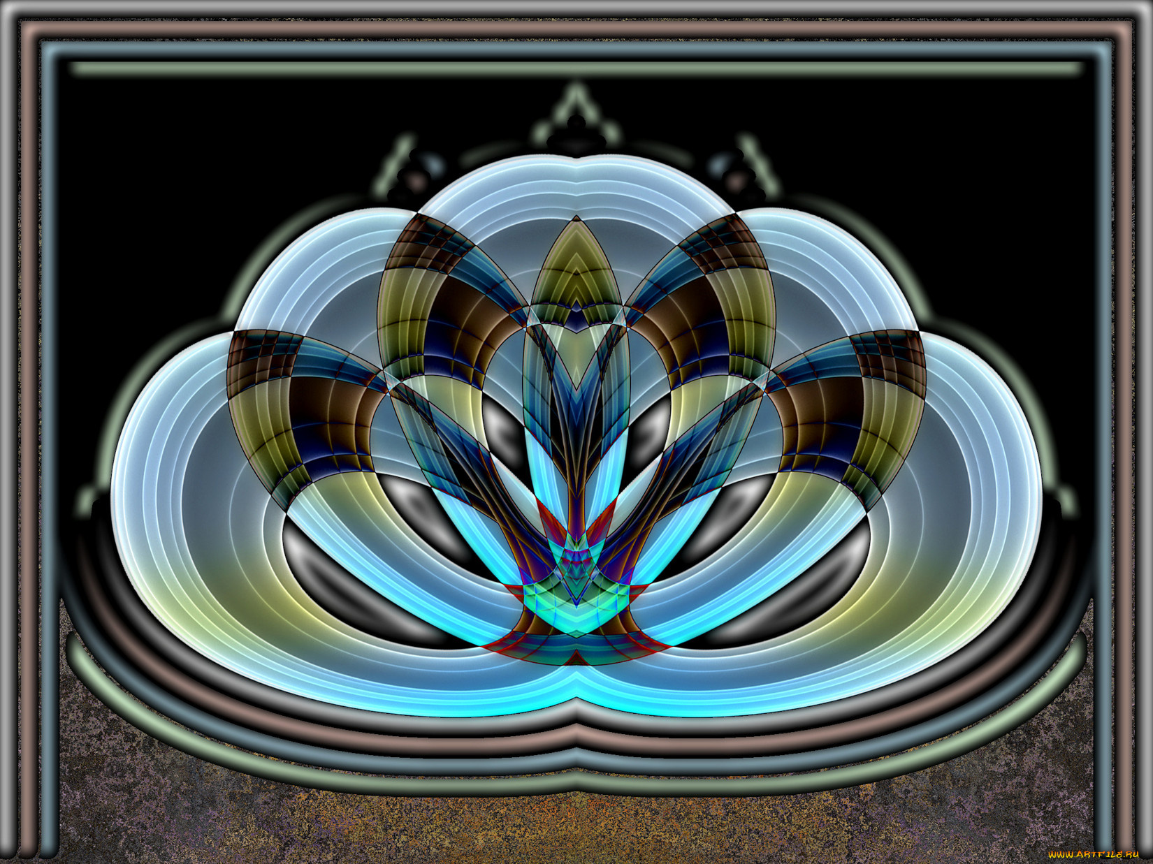 3д, графика, fractal, фракталы, абстракция