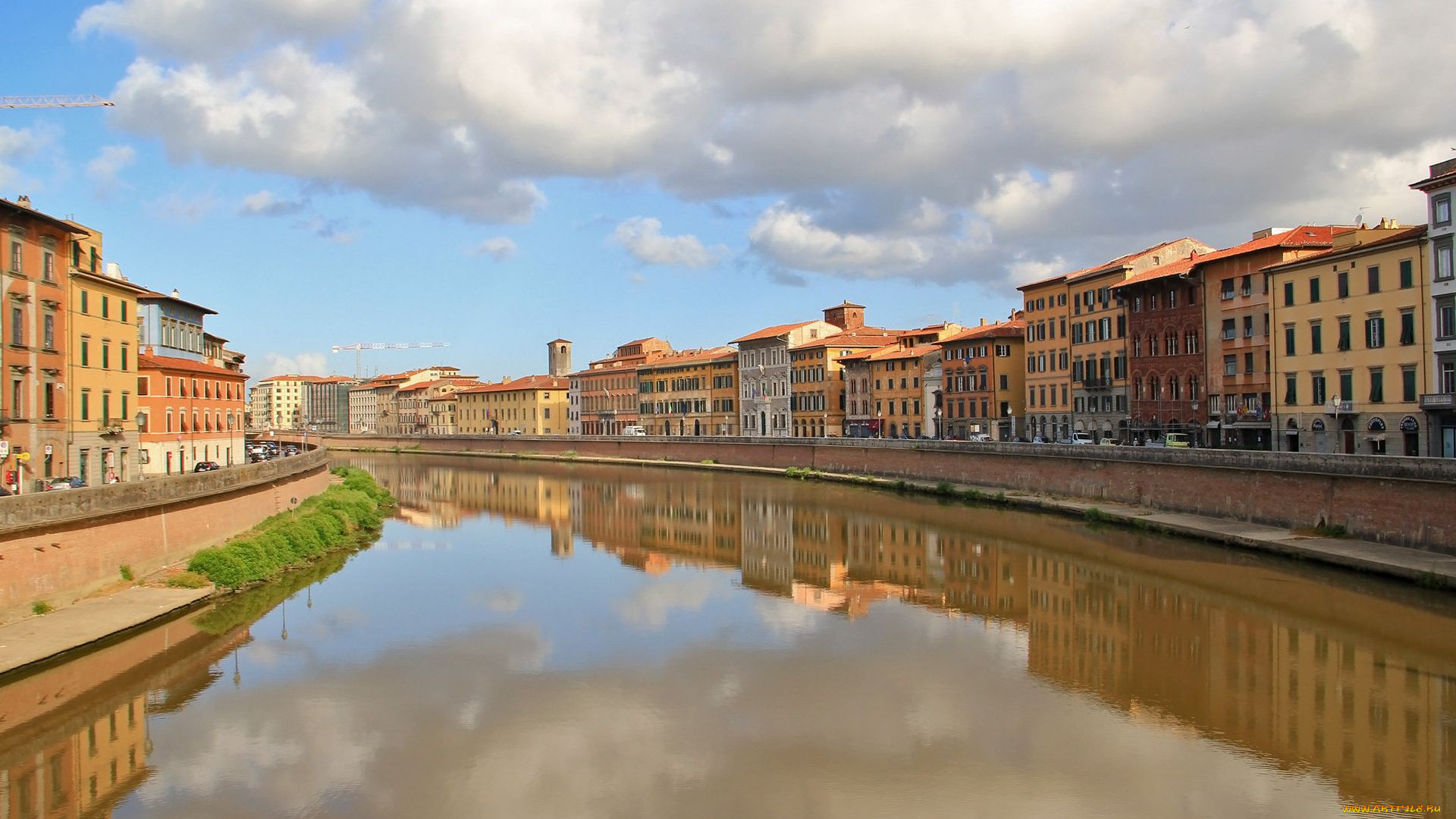 города, улицы, площади, набережные, река