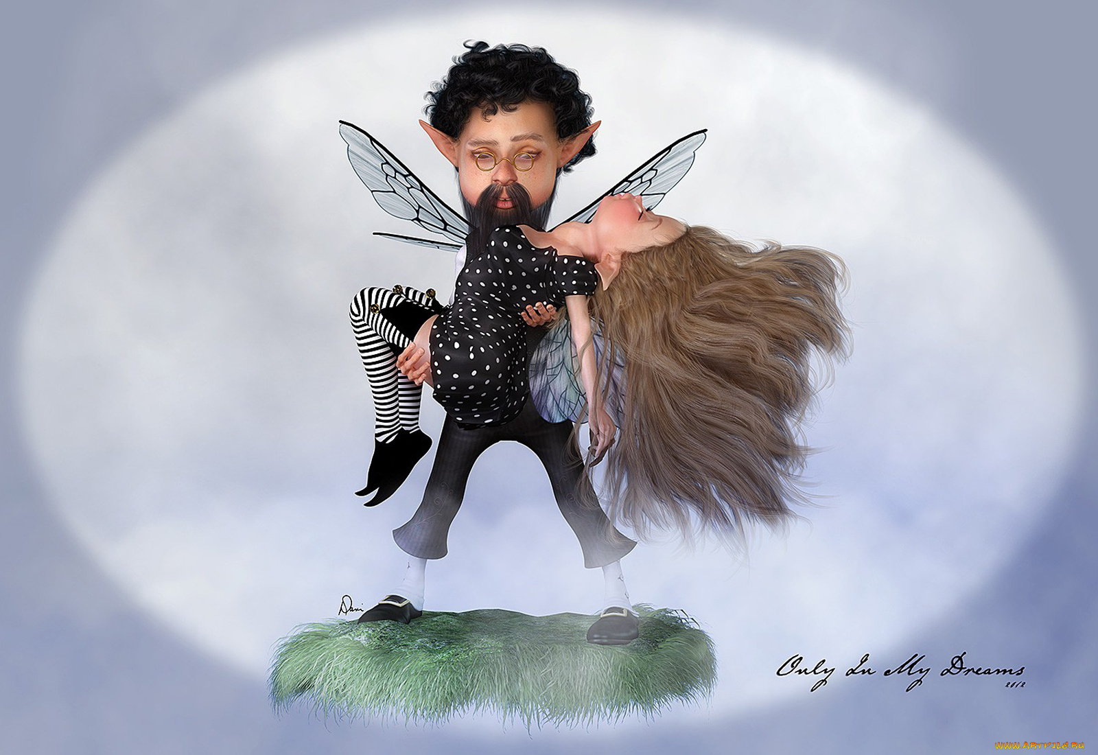 3д, графика, elves, эльфы