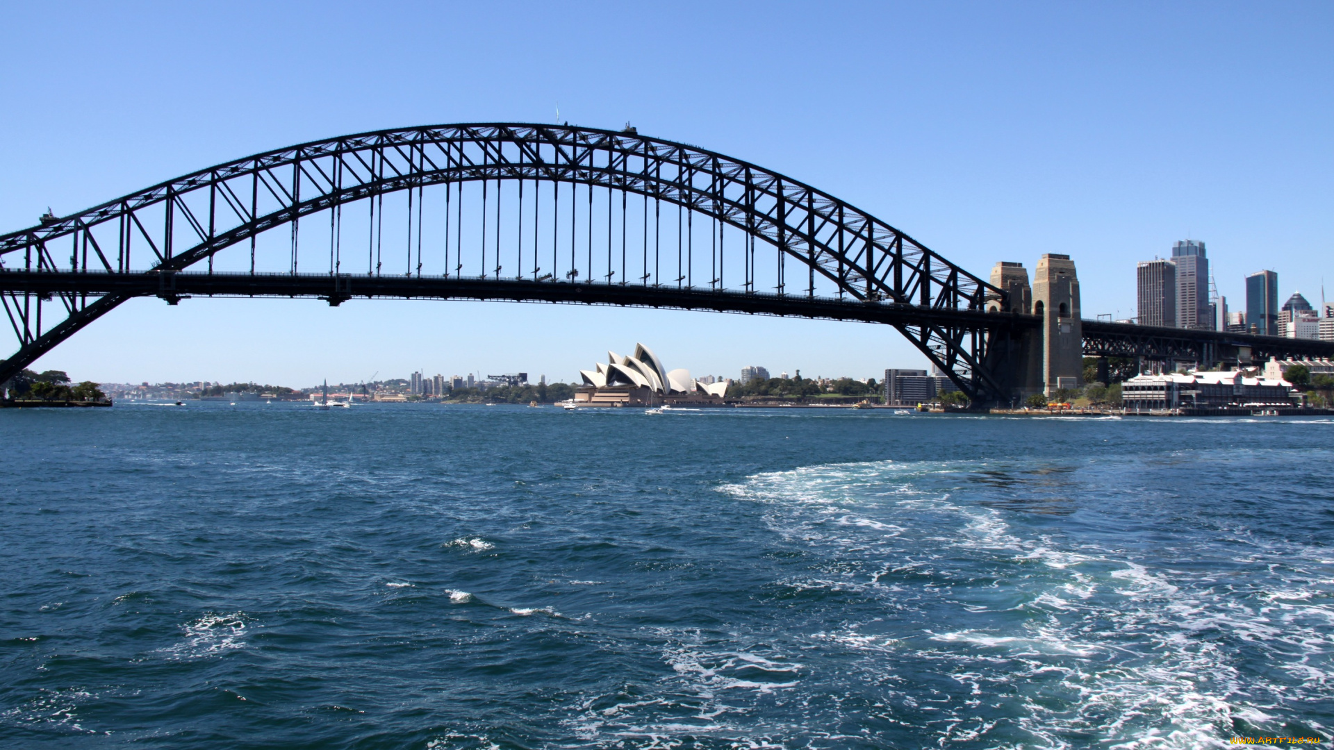 города, сидней, австралия, река