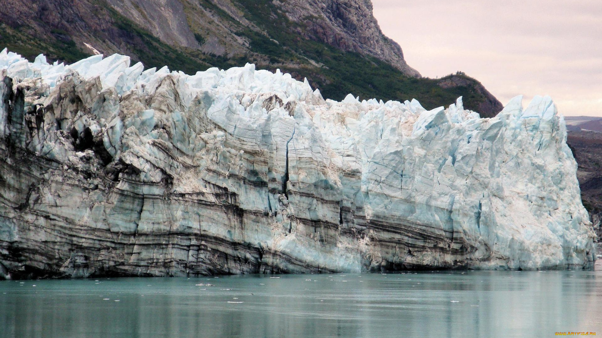 природа, айсберги, ледники, вода, ледник