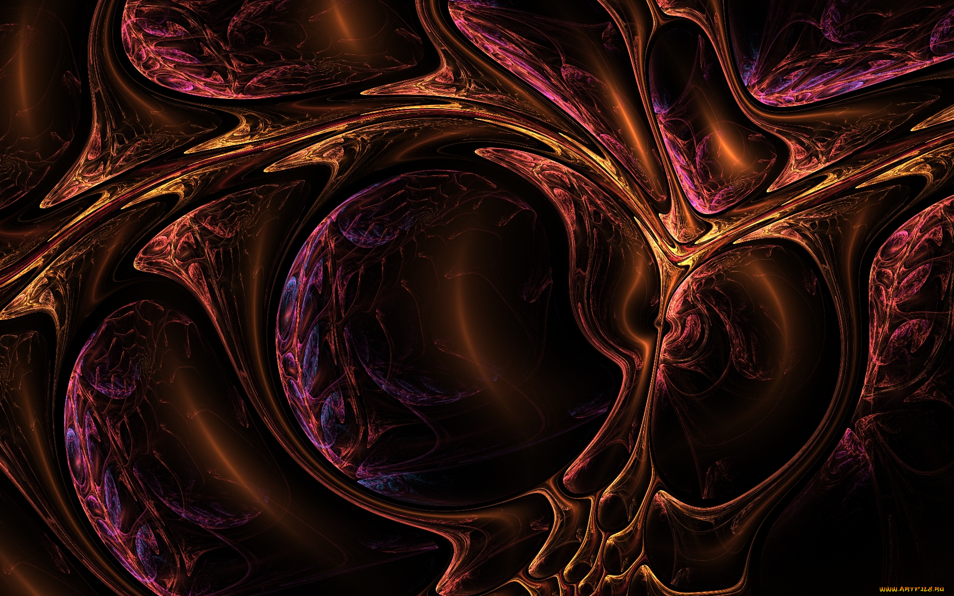 3д, графика, fractal, фракталы, узор