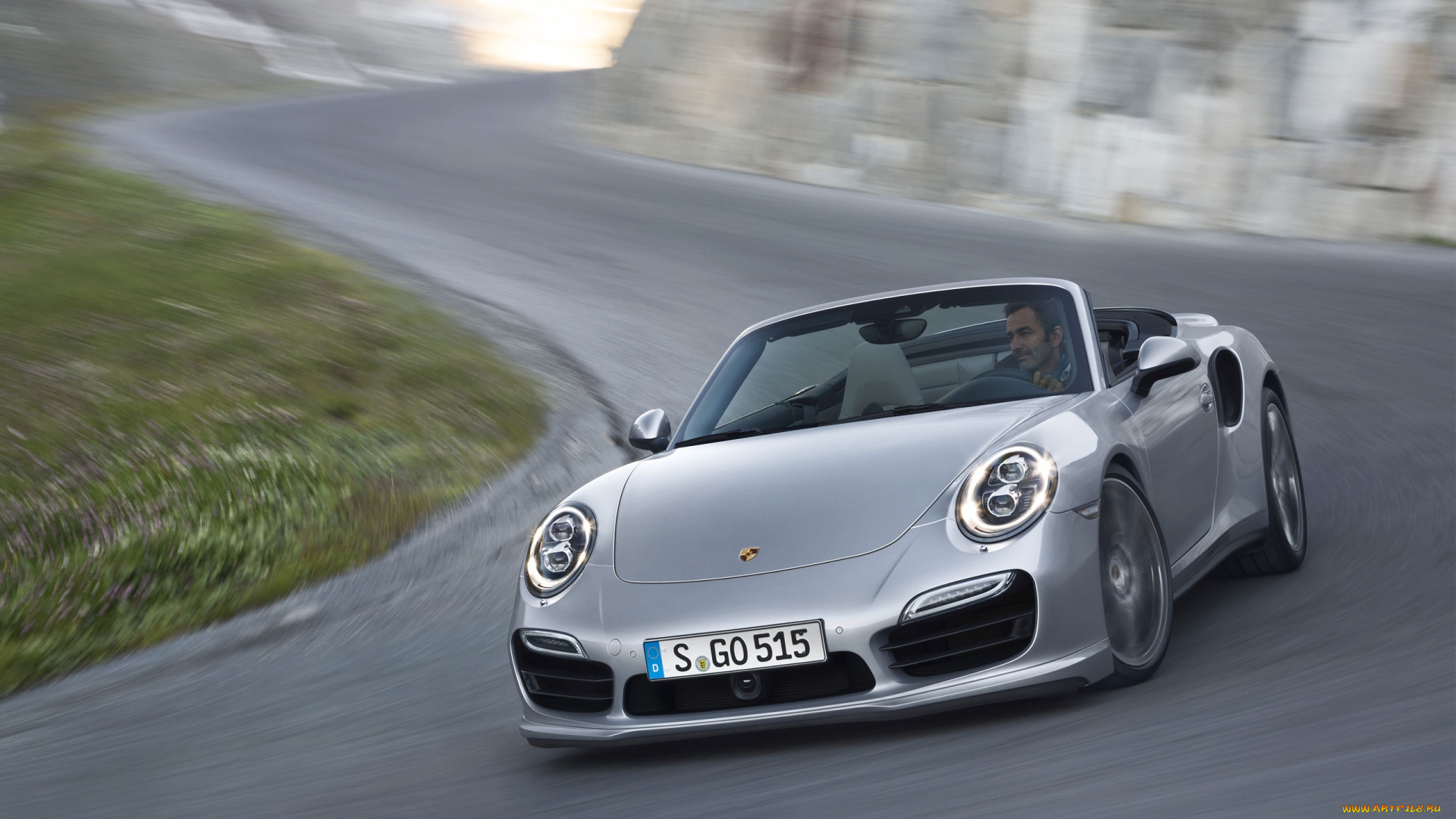 porsche, 911, 991, turbo, cabriolet, автомобили, dr, ing, h, c, f, ag, германия, спортивные, элитные