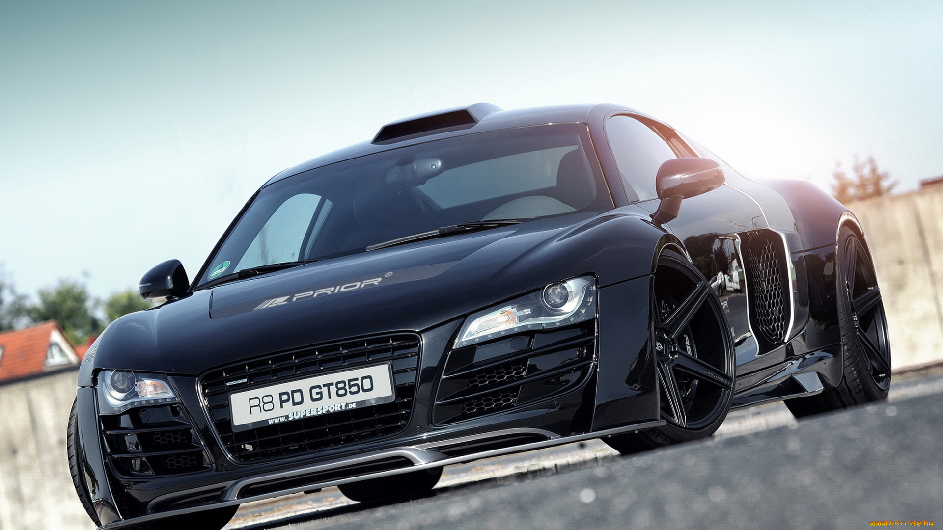 prior, design, audi, r8, gt850, автомобили