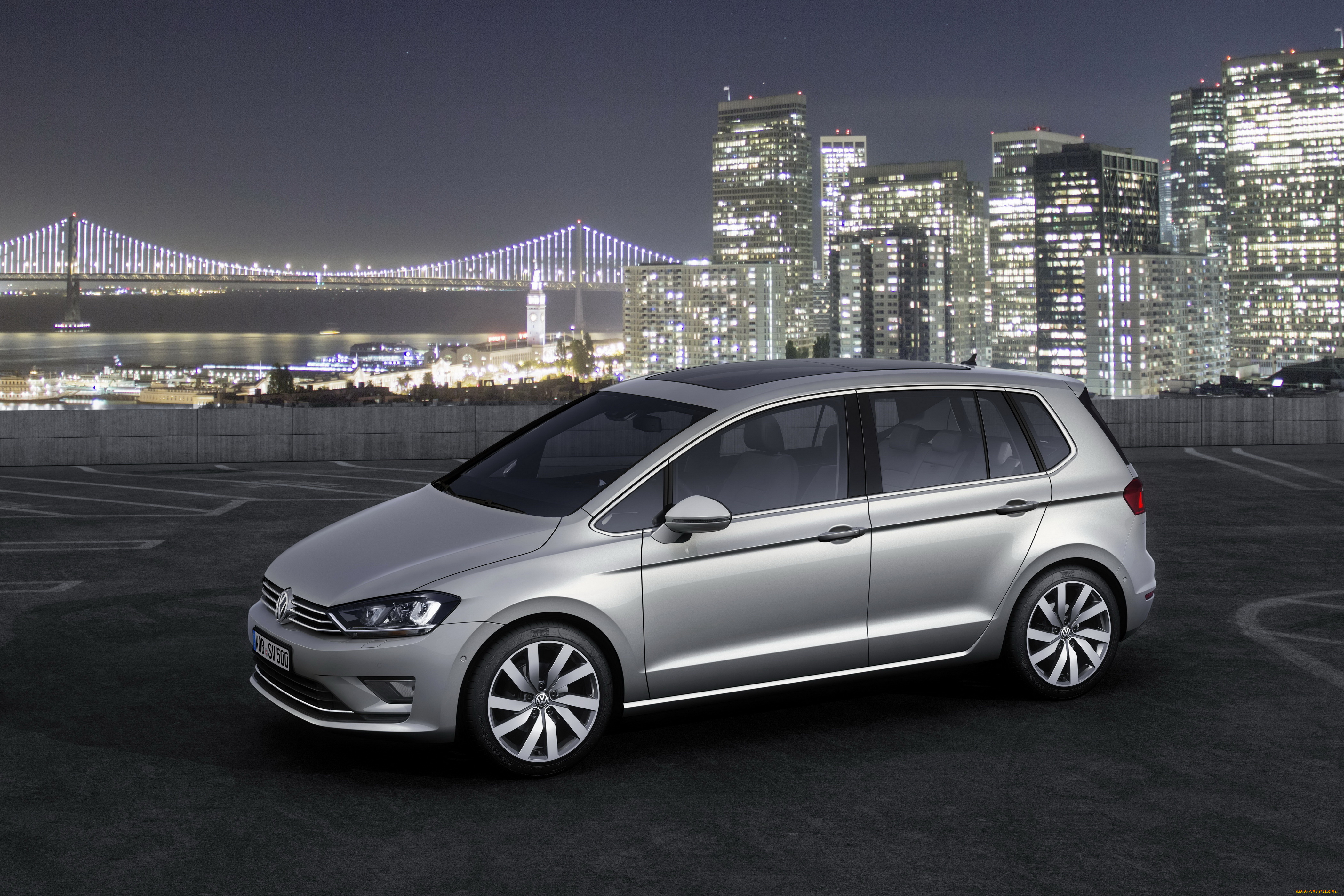 2013, volkswagen, golf, vii, sportsvan, автомобили