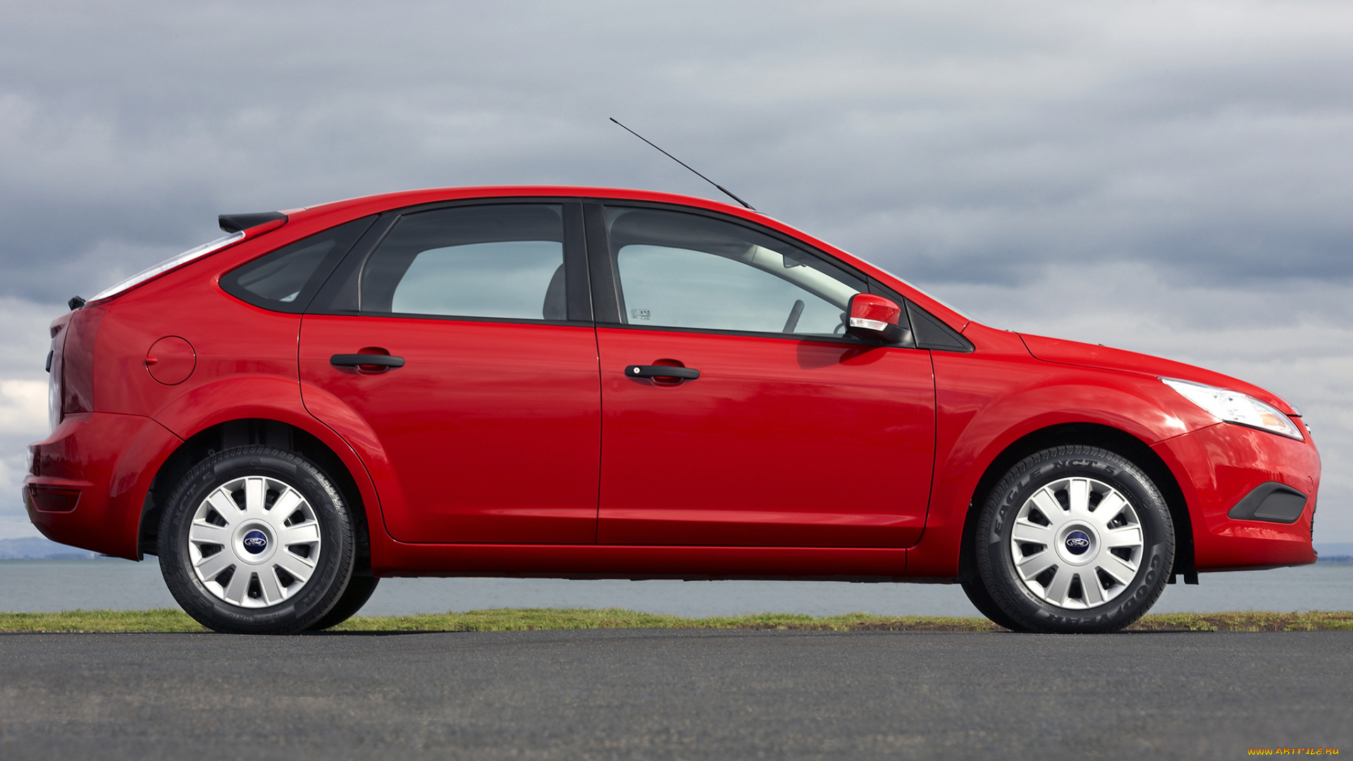 автомобили, ford, 5-door, focus, красный, au-spec
