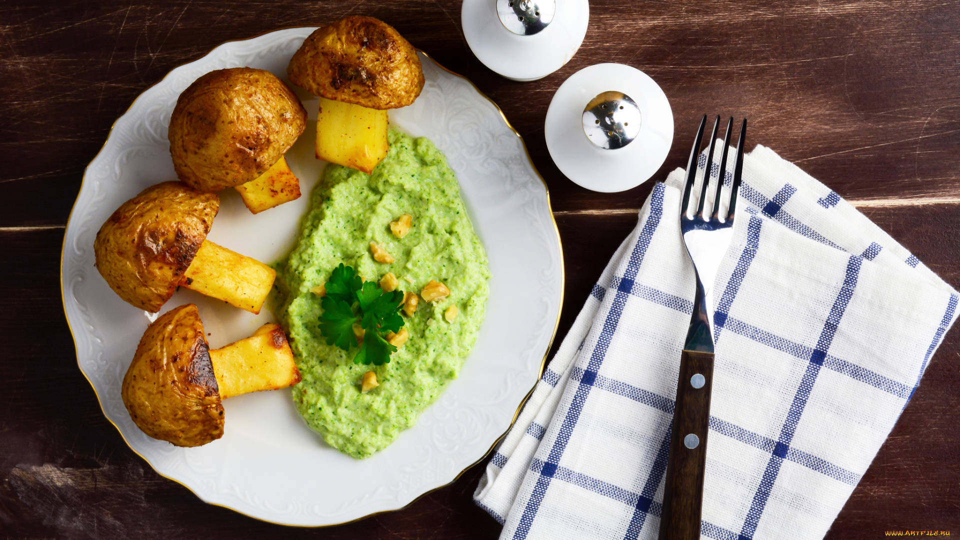 еда, вторые, блюда, пюре, картофель, грибы