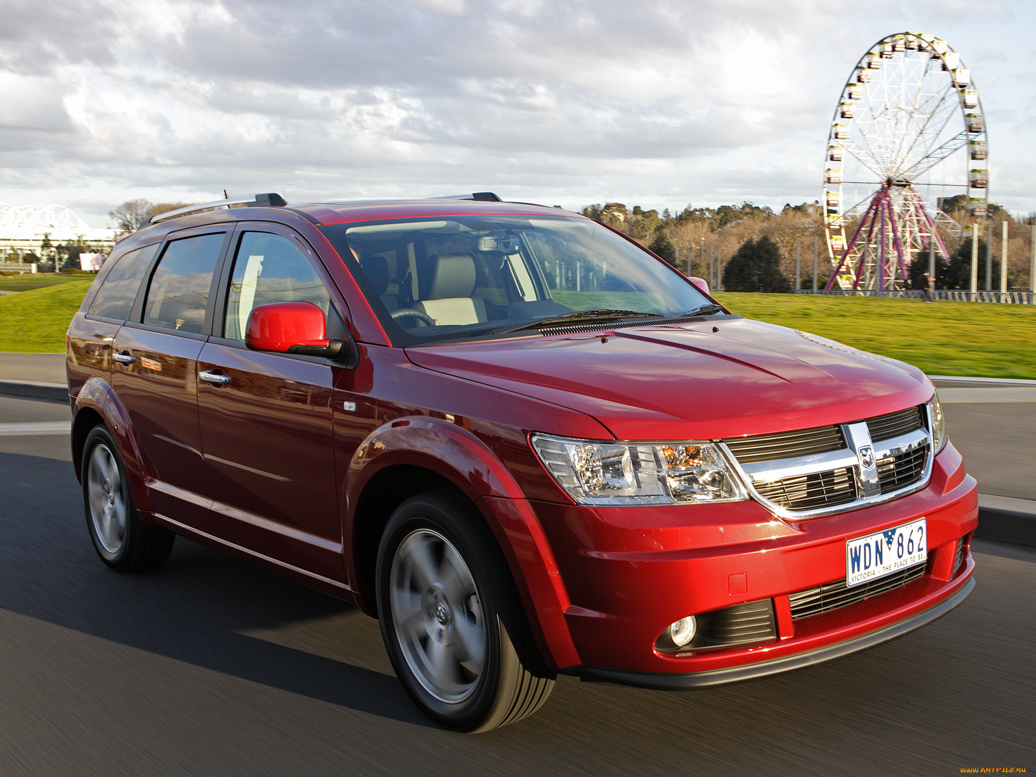 автомобили, dodge, au-spec, rt, красный, jc, journey