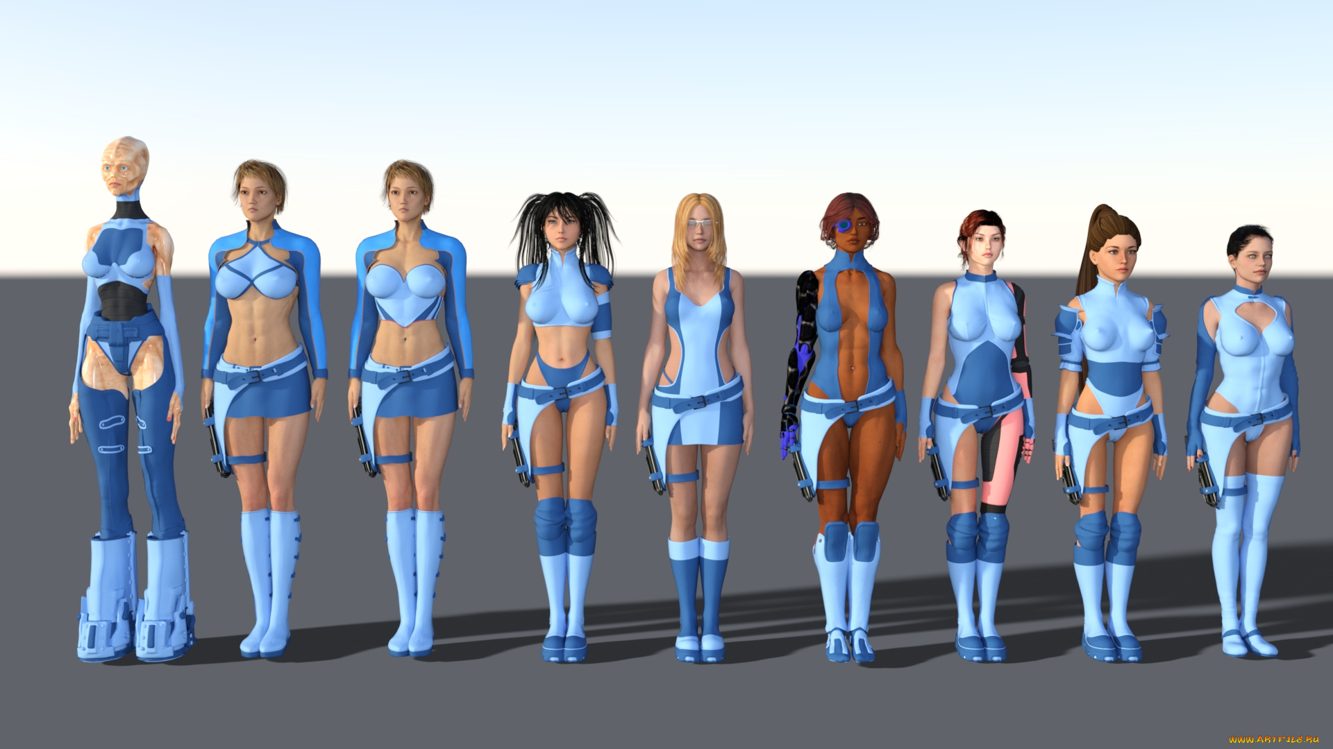 3д, графика, фантазия, , fantasy, команда