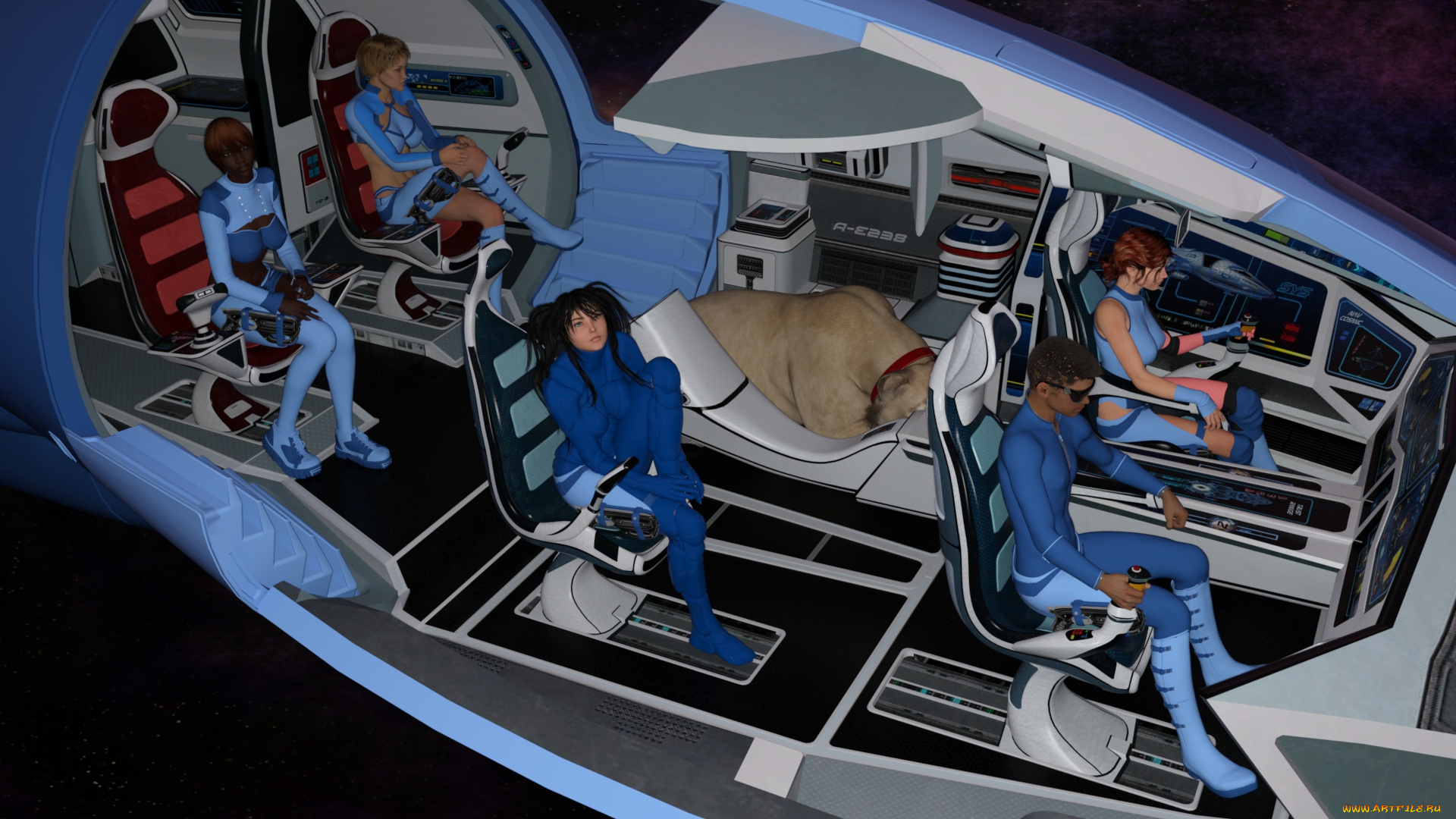 3д, графика, фантазия, , fantasy, вселенная, полет, космический, корабль