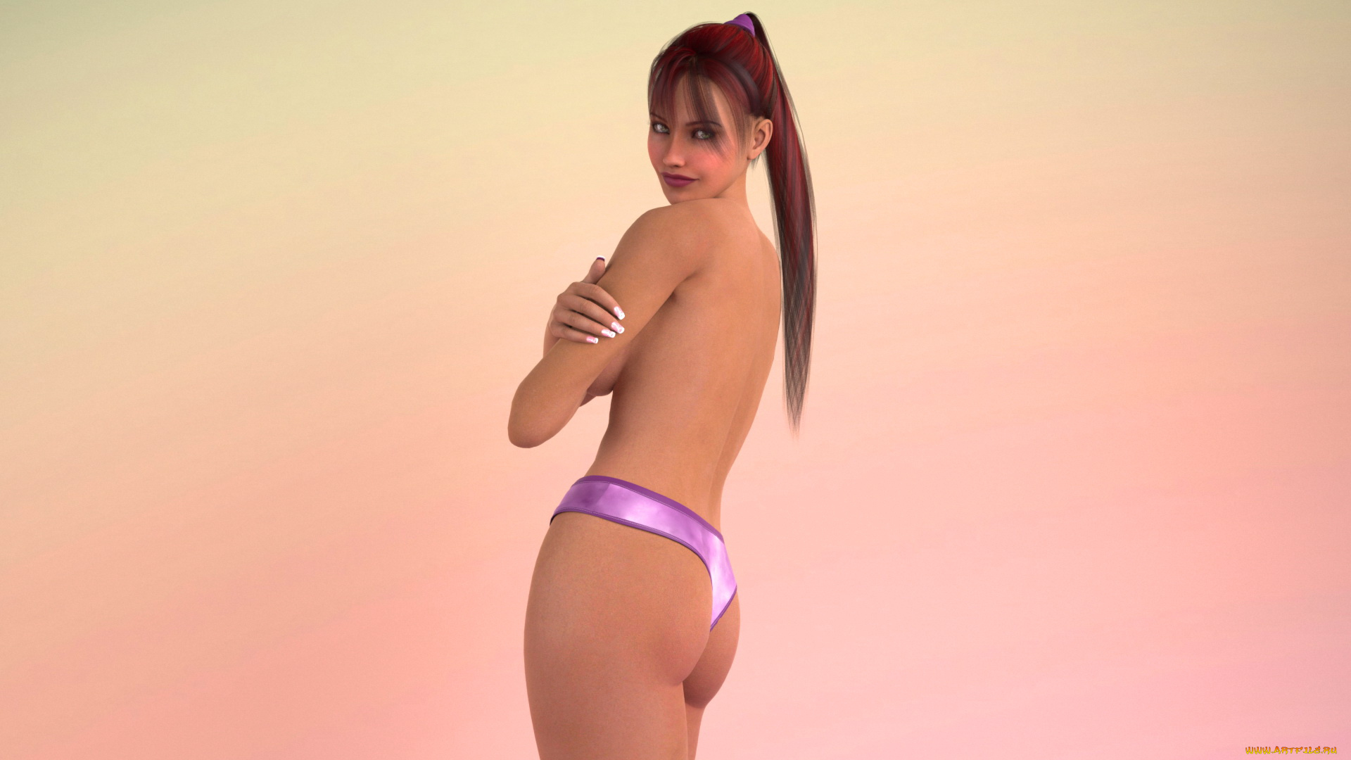 3д, графика, люди, , people, девушка, фон, взгляд