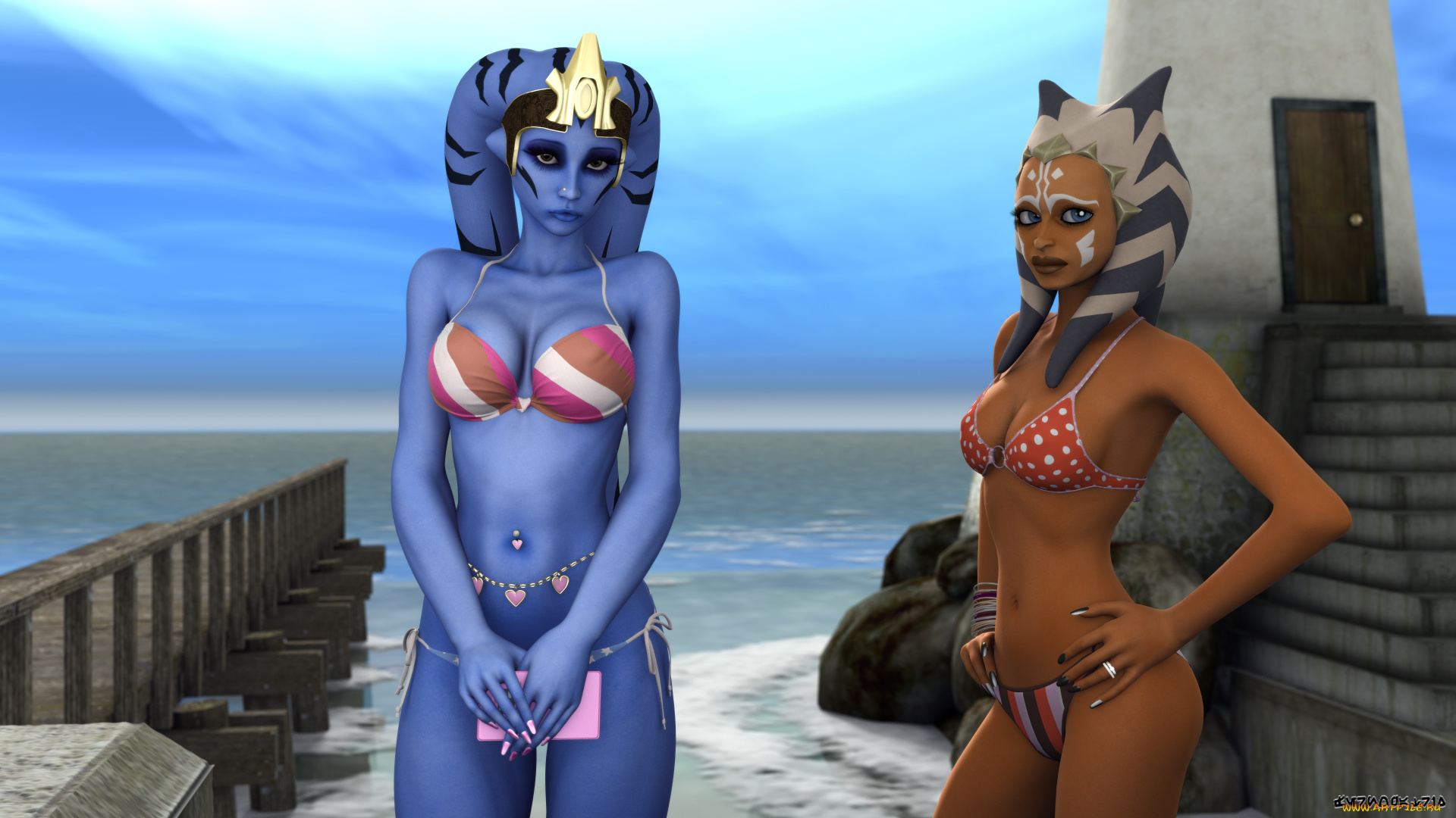 3д, графика, существа, , creatures, взгляд, халки, фон