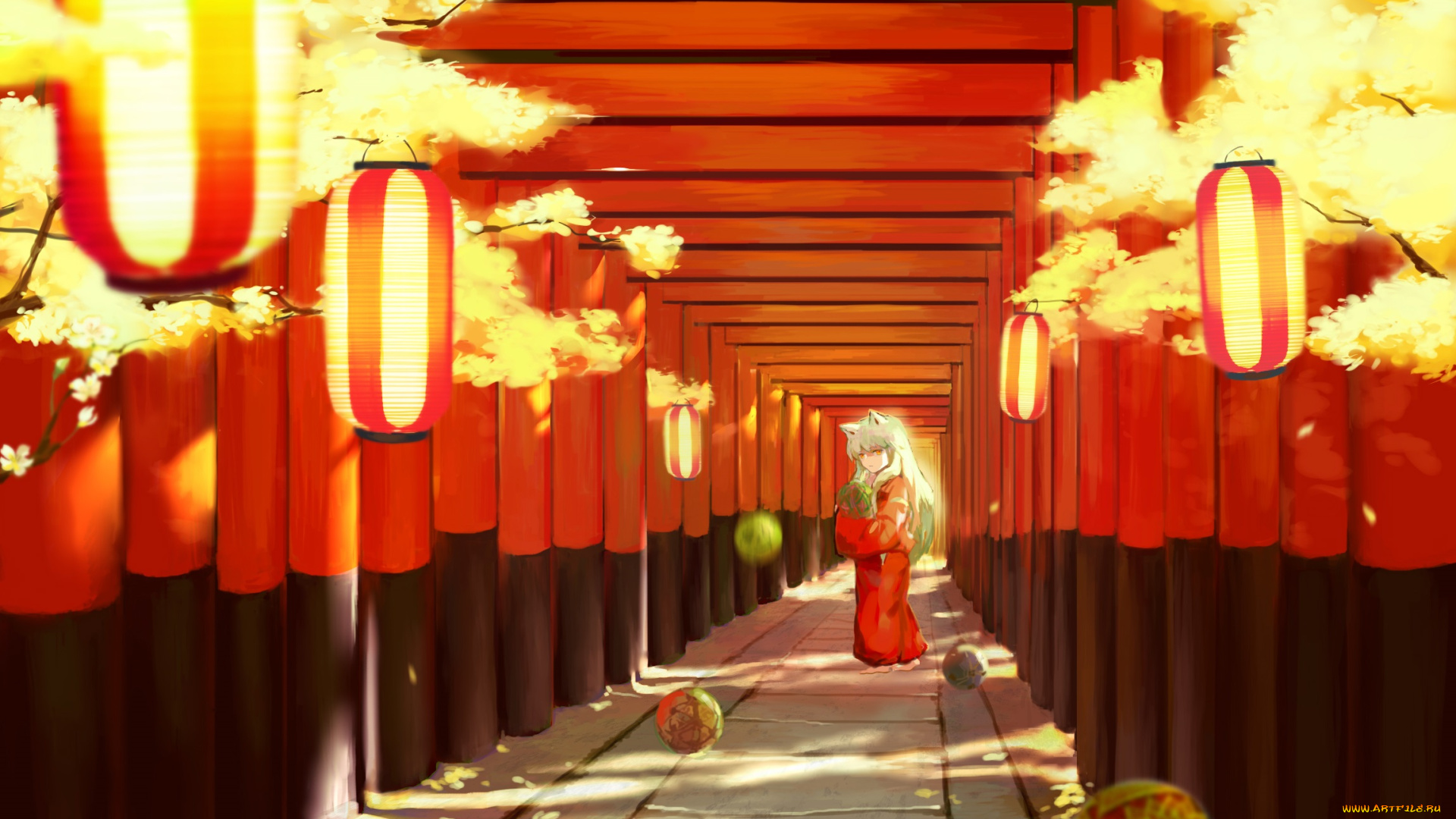 аниме, inuyasha, character, мальчик, арт, par, инуяша