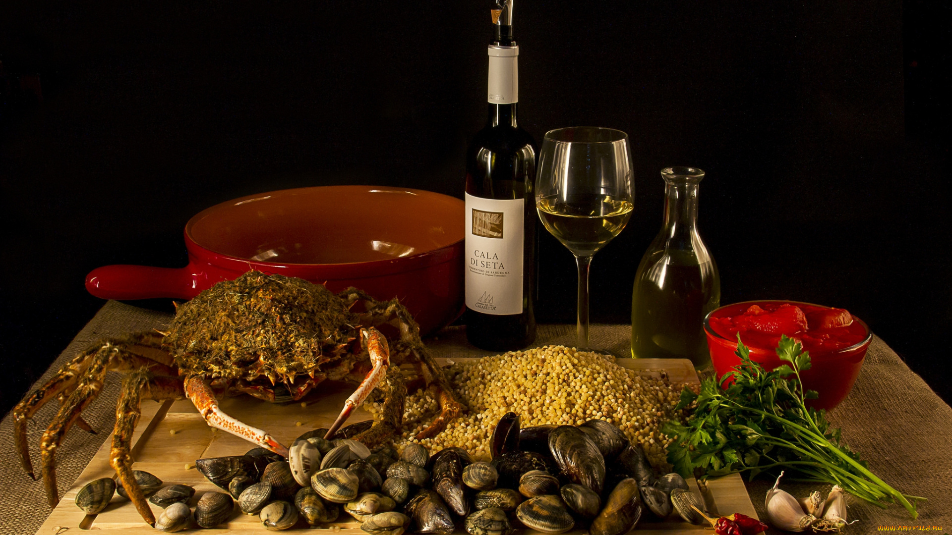 еда, натюрморт, овощи, морепродукты, вино