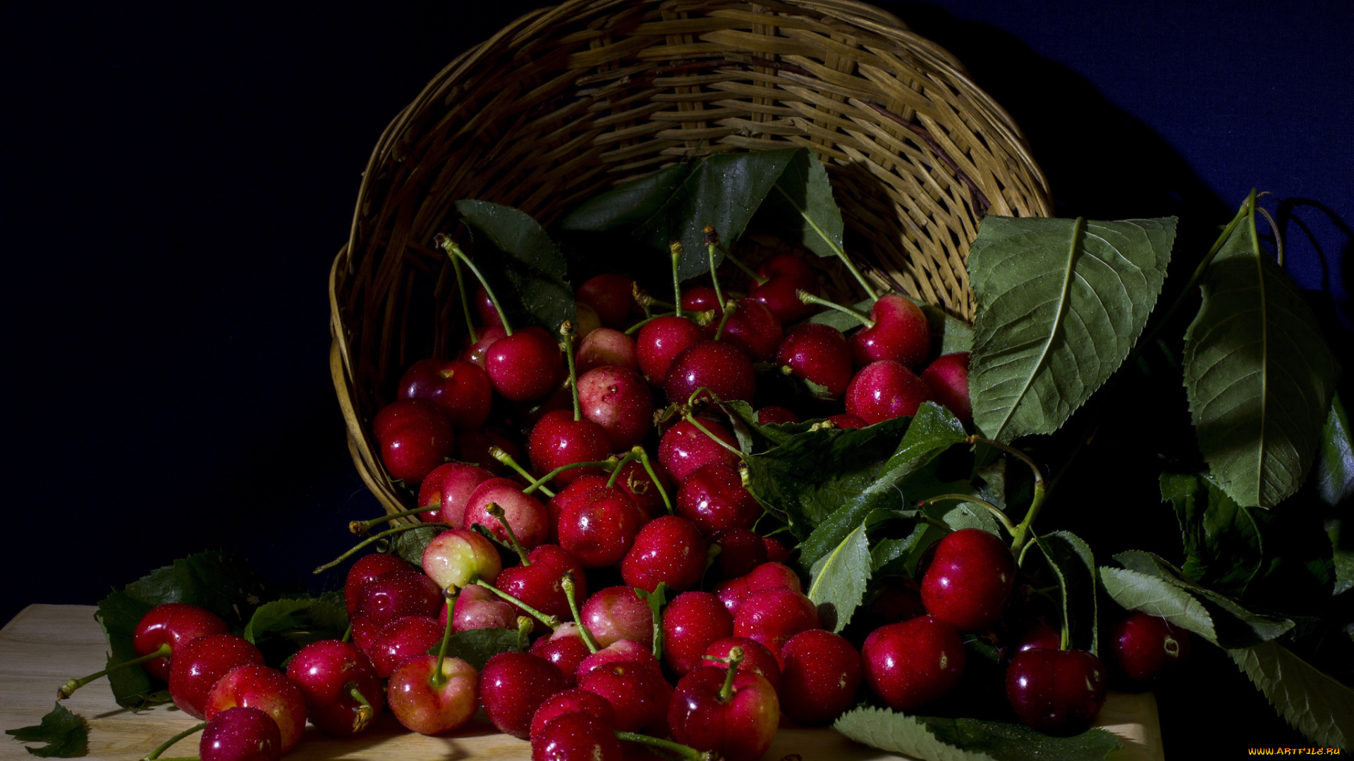 еда, вишня, , черешня