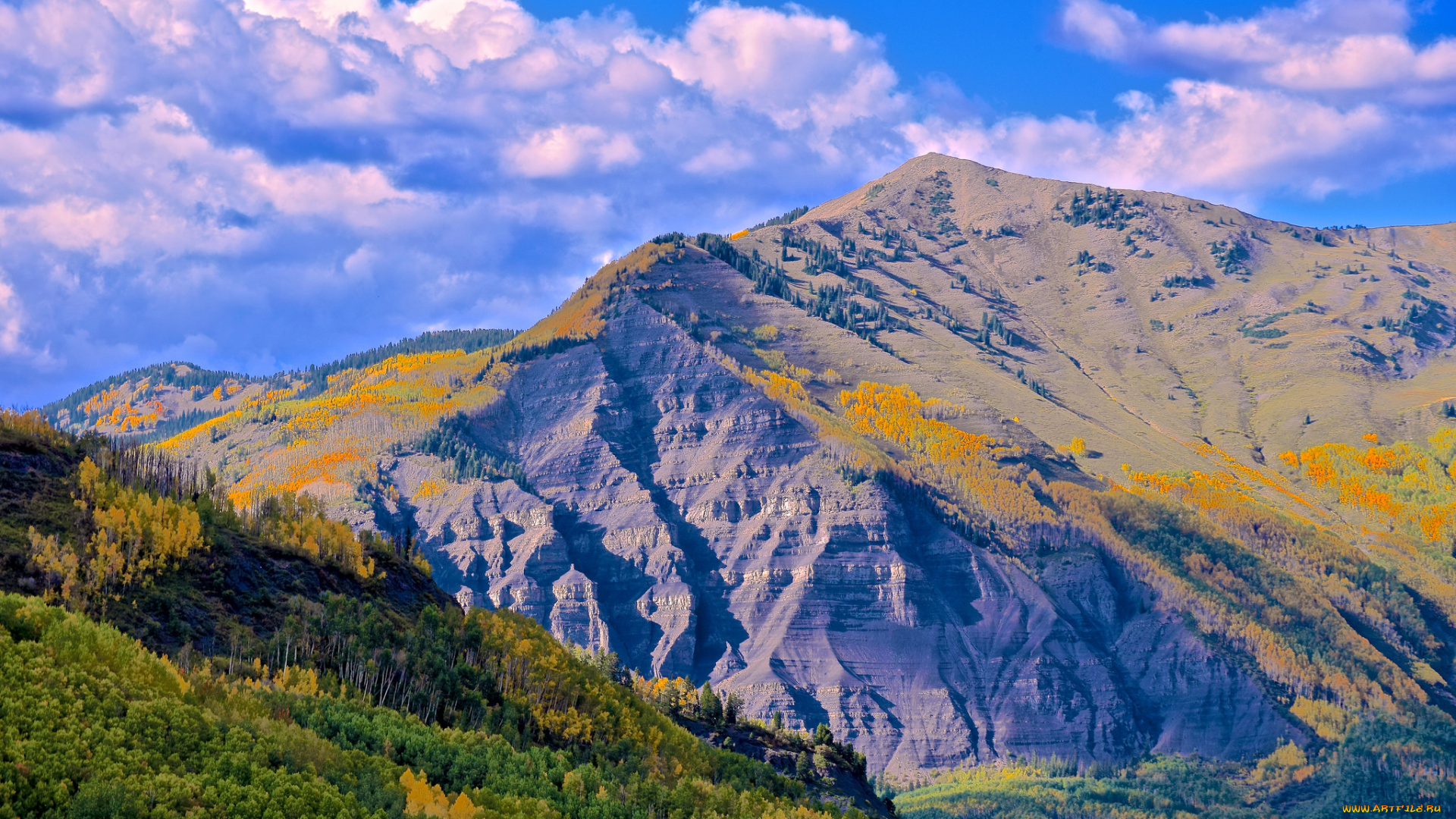 природа, горы, гора, пейзаж