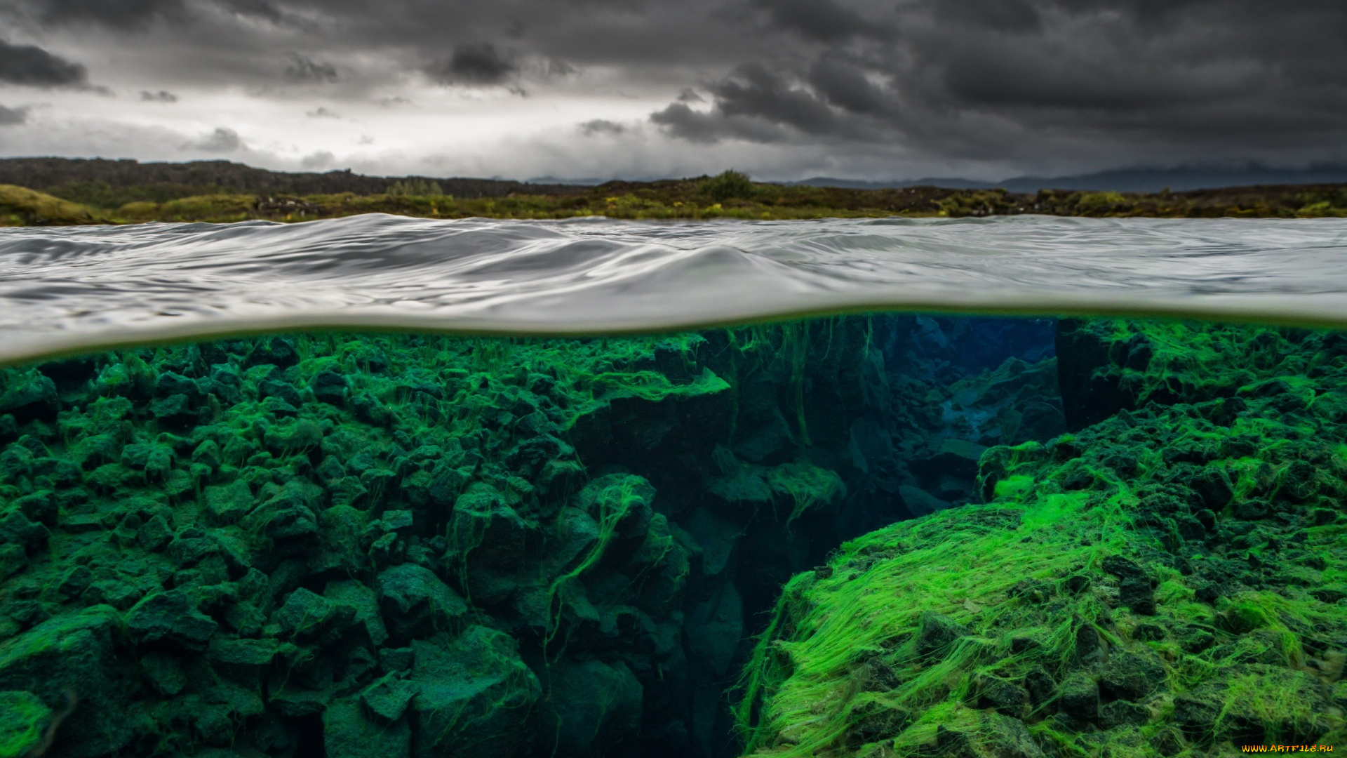 природа, моря, океаны, вода, небо, дно