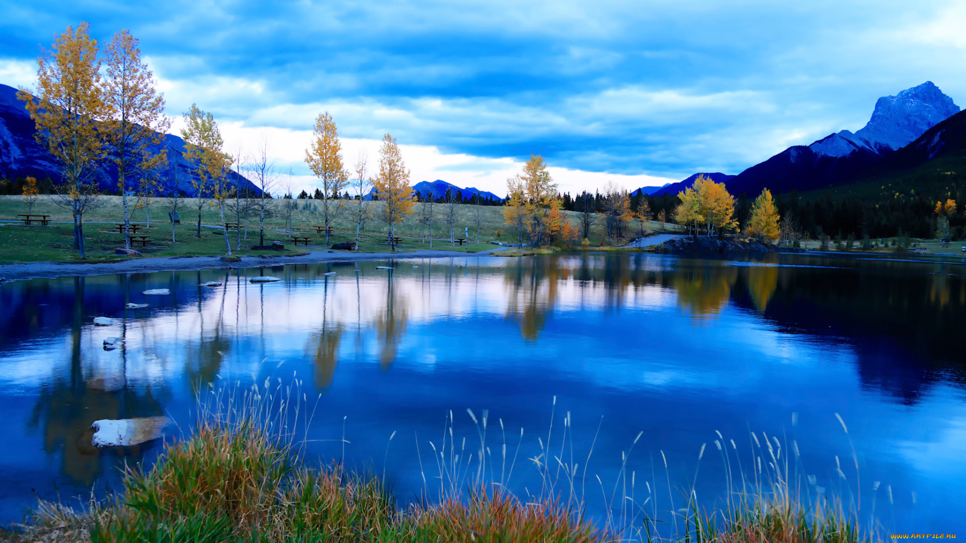 природа, реки, озера, горы, озеро