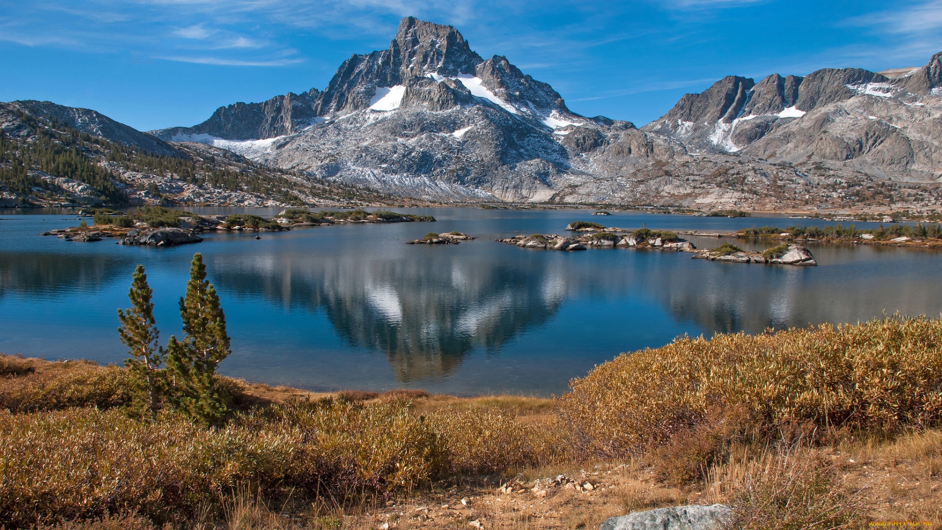 природа, реки, озера, река, лес, горы