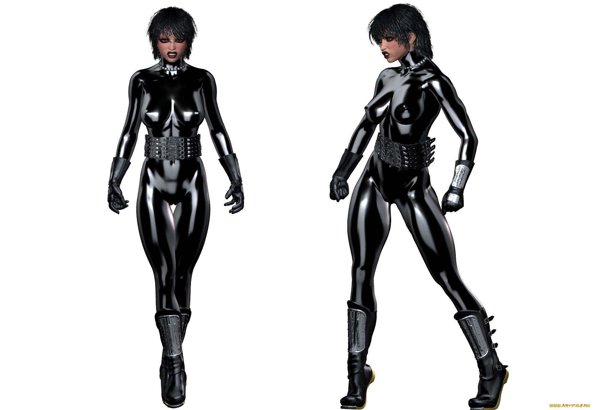 3д, графика, люди, , people, латекс, взгляд, фон, девушка