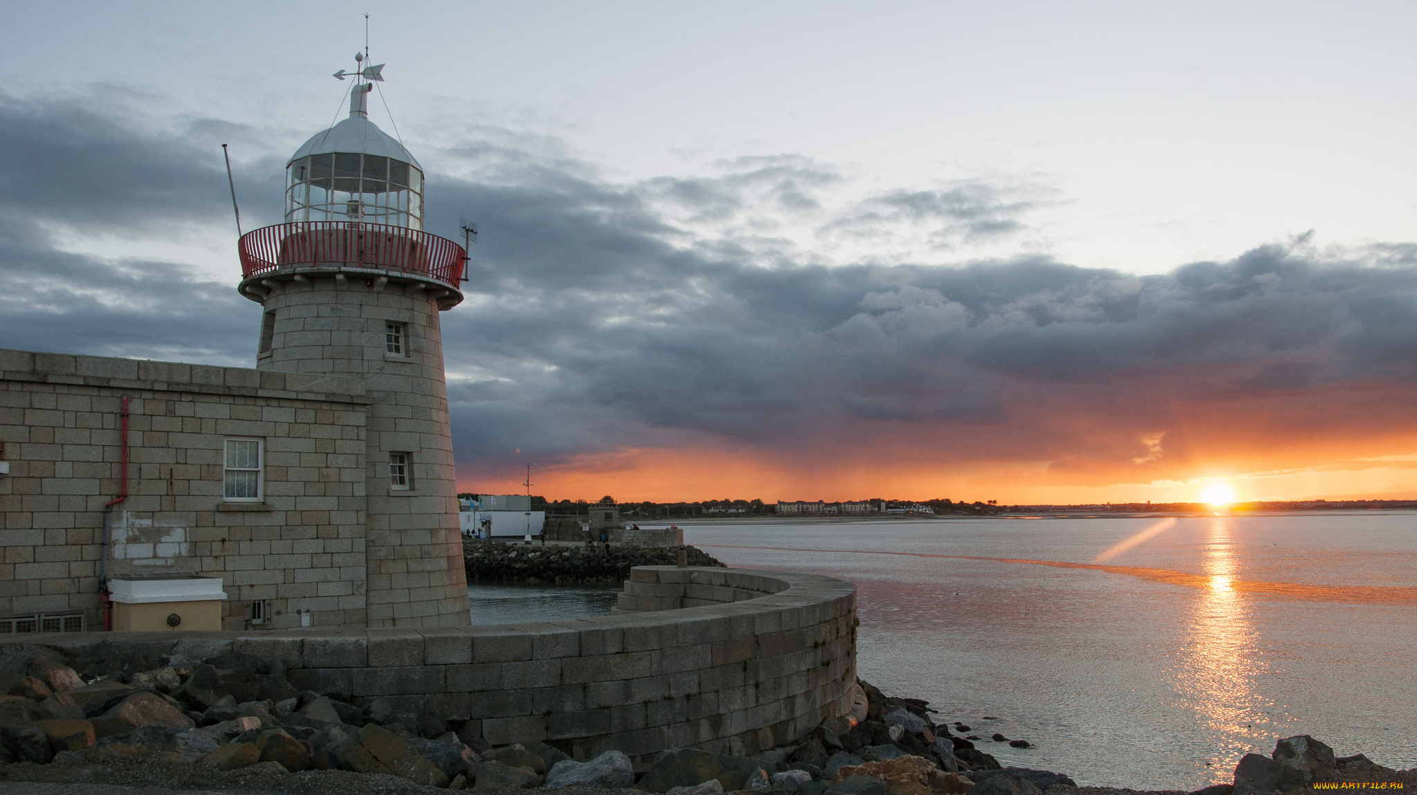 природа, маяки, маяк, побережье