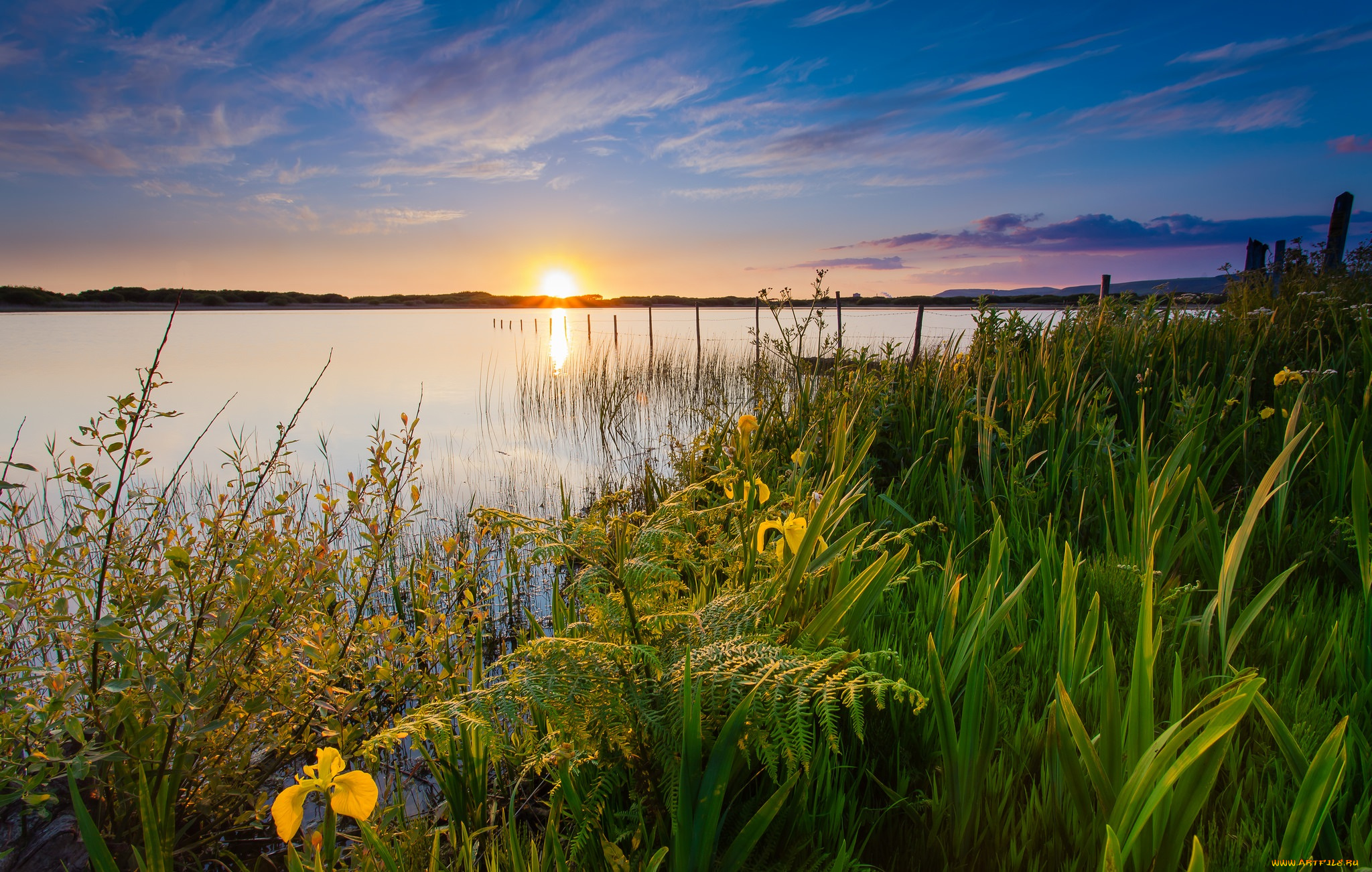природа, восходы, закаты, рассвет