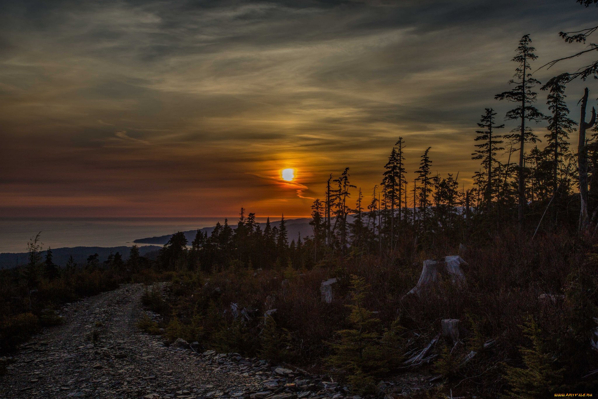 природа, восходы, закаты, сумерки